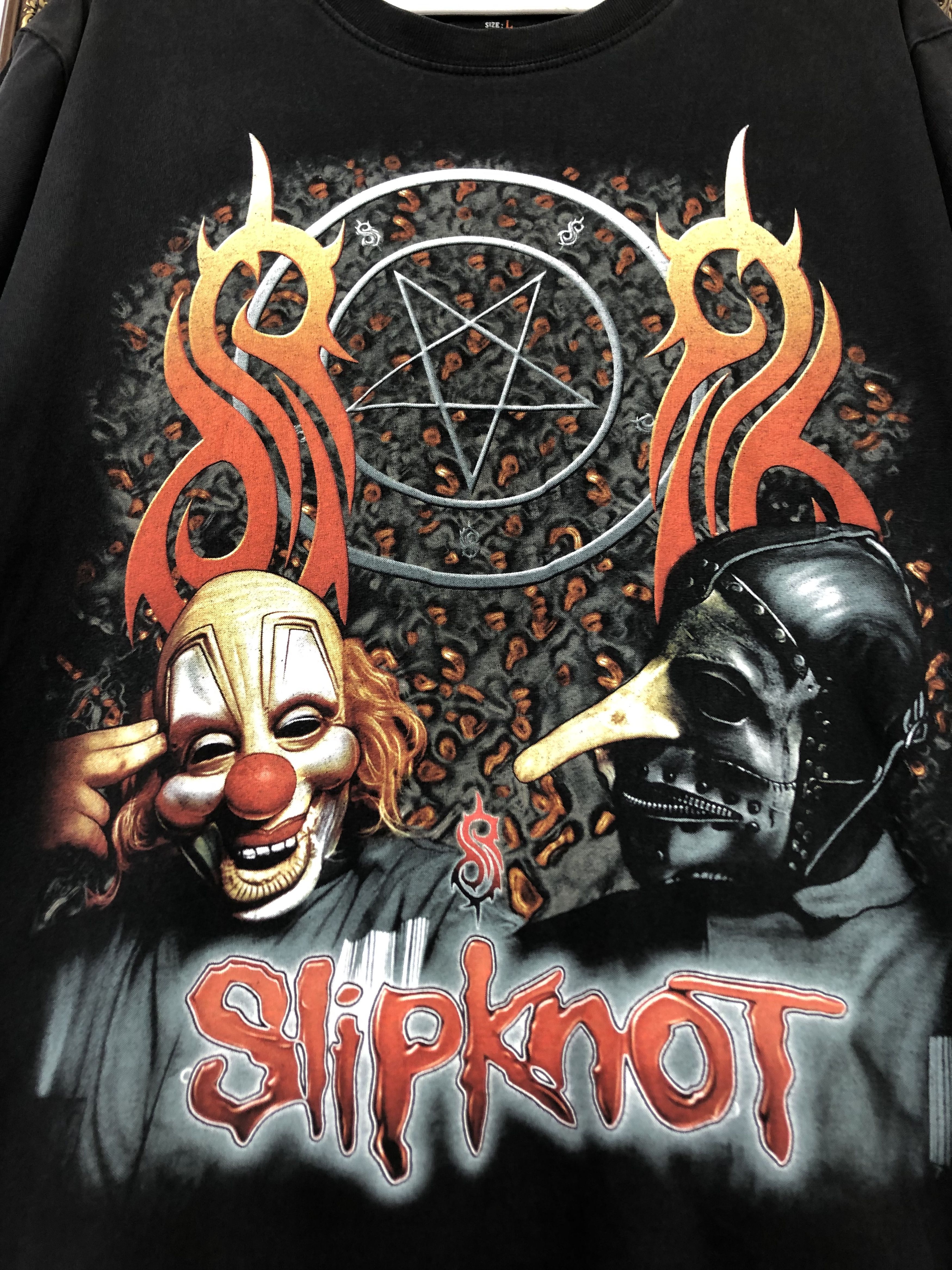 Band Tees Vintage Slipknot Iowa Band Shirt Over Print Tee Mens Black Size US M / EU 48-50 / 2 - 5 Thumbnail