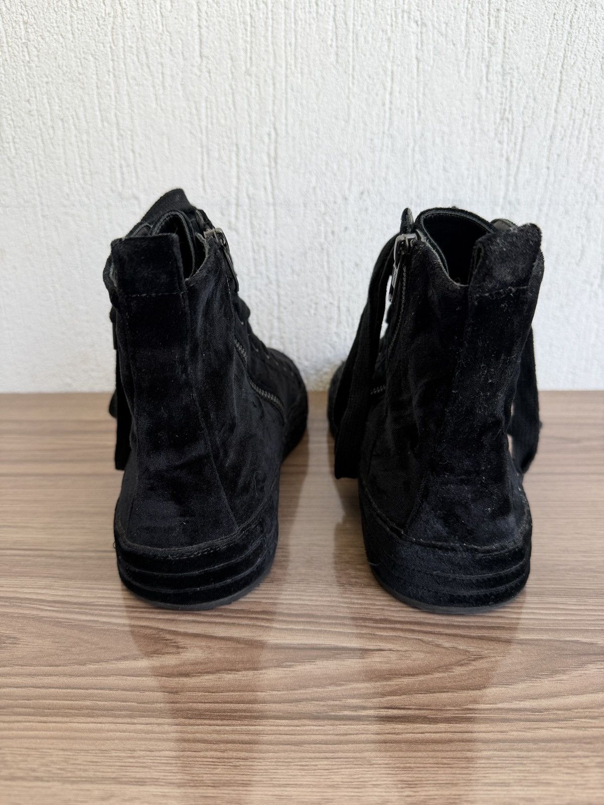 Ann Demeulemeester 🕷️Scamosciato velvet sneaker Size US 8.5 / EU 41-42 - 19 Thumbnail