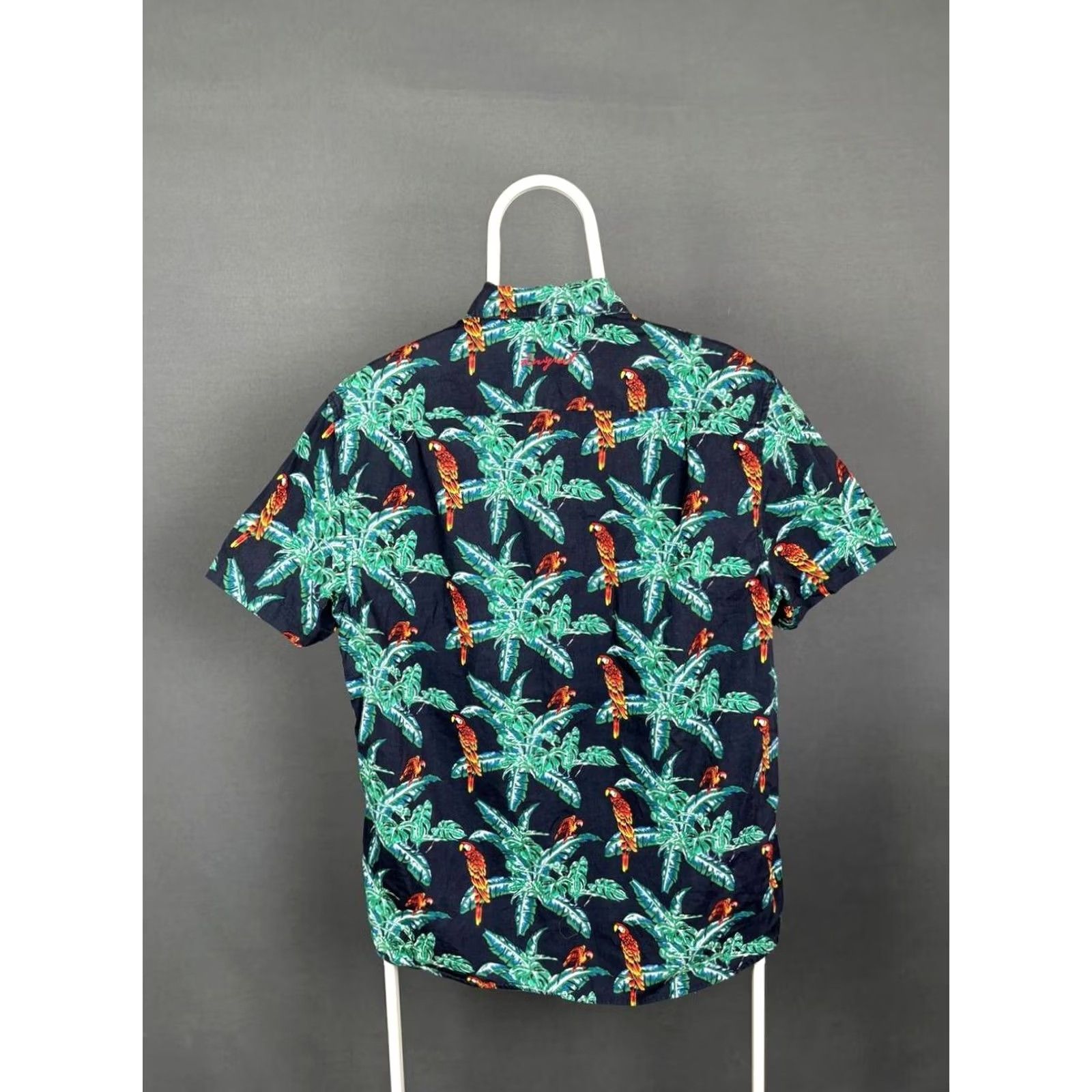 Desigual Desigual Shirt Mens L Casual Size Multicolor Hawaiian Short Sleeve Button Size US L / EU 52-54 / 3 - 2 Thumbnail