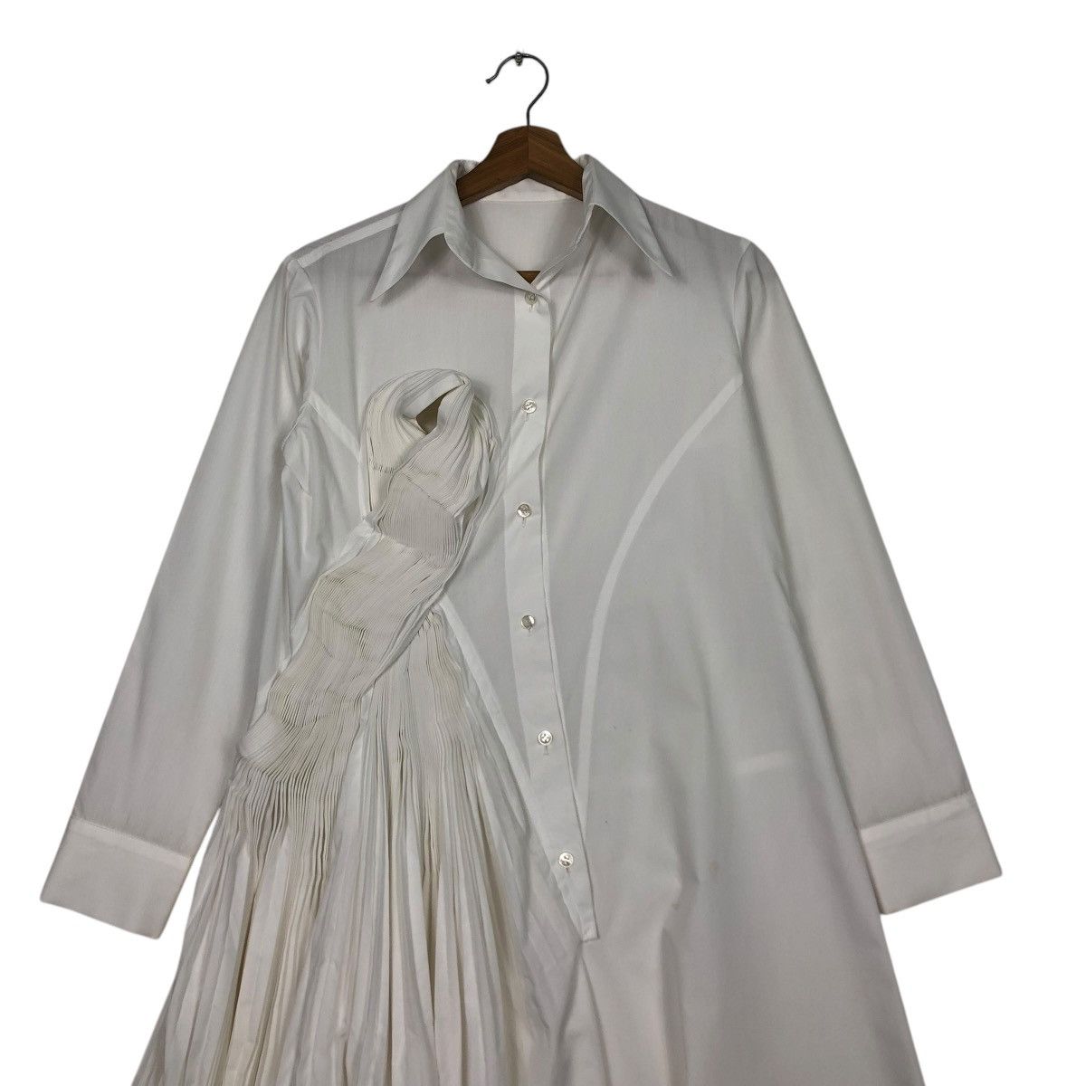 Yohji Yamamoto 🔥VINTAGE 2005 SPRING SUMMER DRESS YOHJI YAMAMOTO RUNWAY Size M / US 6-8 / IT 42-44 - 7 Thumbnail