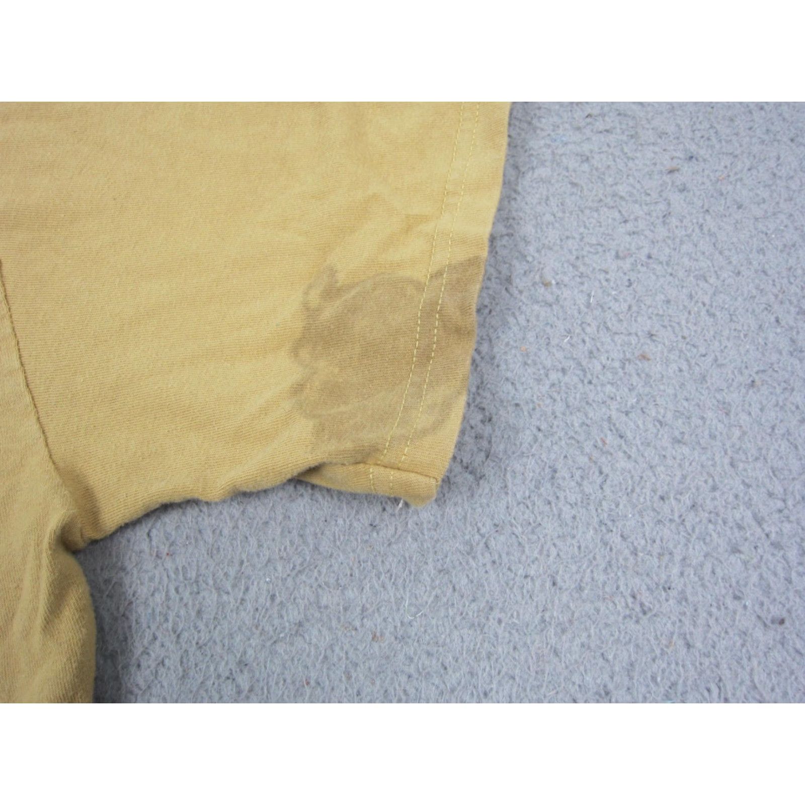 Vintage Stussy Shirt Mens S Gold Mysticism For The Modern Age Tee Graphic Casual 90s Retro Logo Cotton Short Sleeve Crew Neck T-Shirt Mens S Yellow Size US S / EU 44-46 / 1 - 7 Thumbnail