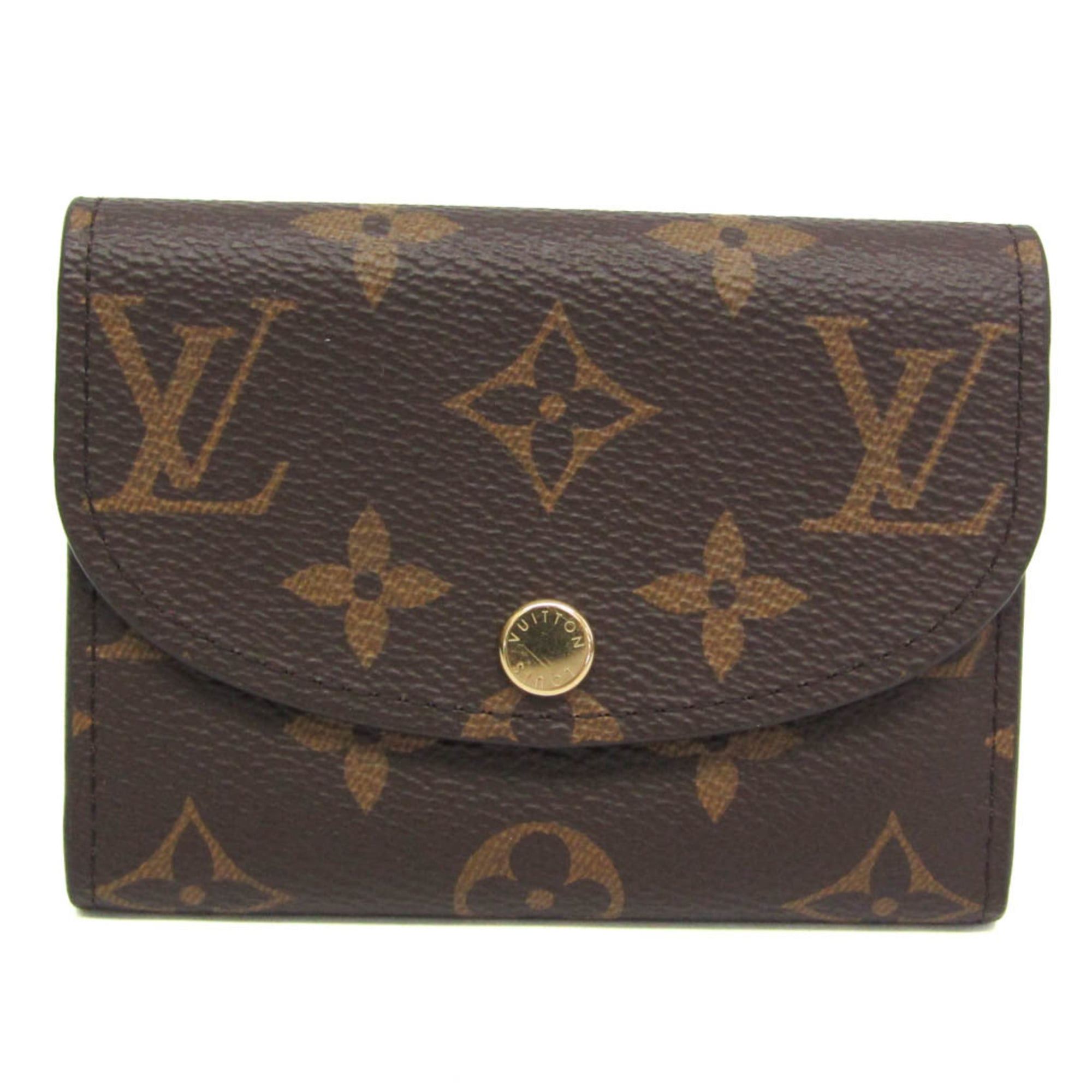Louis Vuitton Louis Vuitton Monogram Rosalie Coin Purse M62361 Women's Monogram Coin Purse/coin Case Brown,Rose Ballerine Size ONE SIZE - 1 Thumbnail