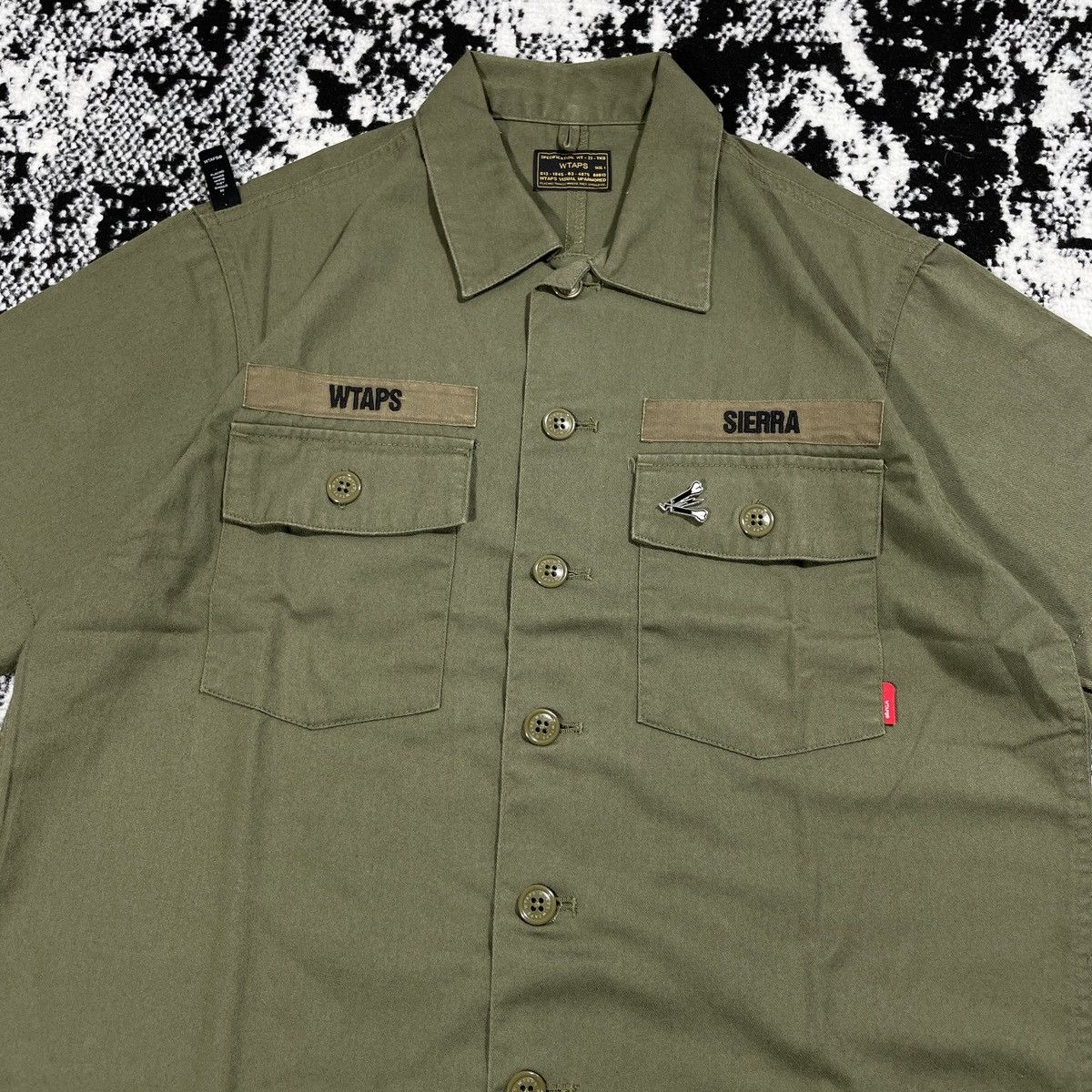 Wtaps WTAPS BUDS SS SHIRT COPO SERGE 2016 - SIERRA Size US S / EU 44-46 / 1 - 2 Thumbnail