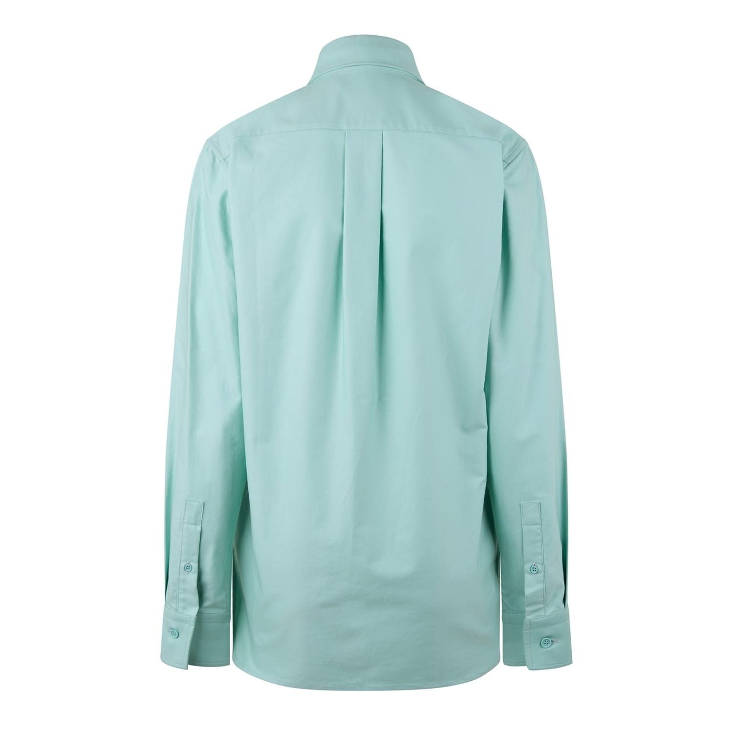 Bottega Veneta Bottega Veneta Regular Fit Long Sleeve Shirt in Blue Size XS / US 0-2 / IT 36-38 - 2 Thumbnail