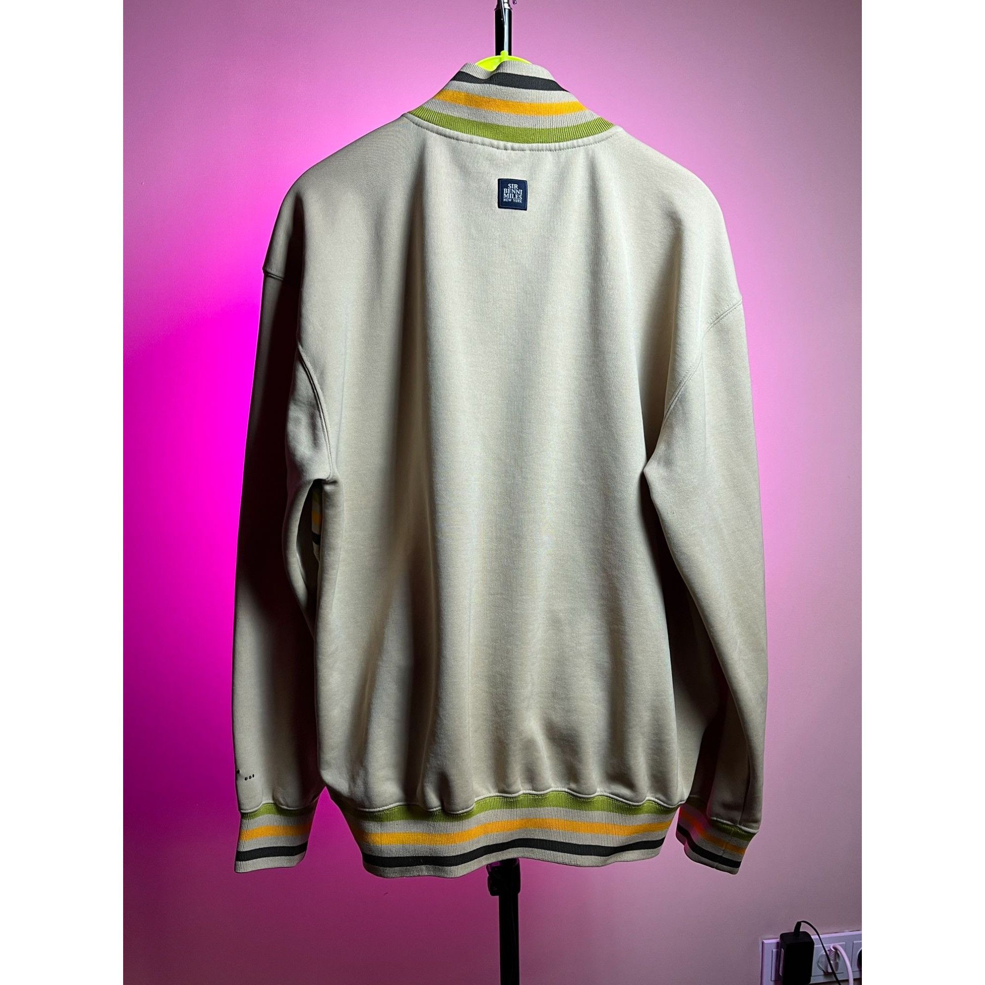 Vintage Sir Benni Miles Vintage 90s Rap Track Jacket Grail Rare Y2K Size US L / EU 52-54 / 3 - 3 Thumbnail