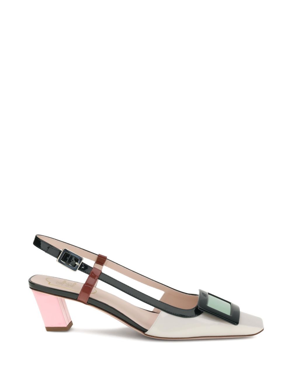 Roger Vivier BELLE VIVIER LEATHER PUMPS Size US 8 / IT 38 - 1 Thumbnail