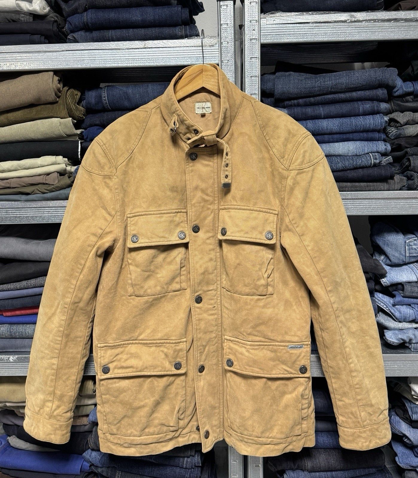Calvin Klein Calvin Klein Vintage Motorcycle Warm Jacket Size US M / EU 48-50 / 2 - 1 Thumbnail