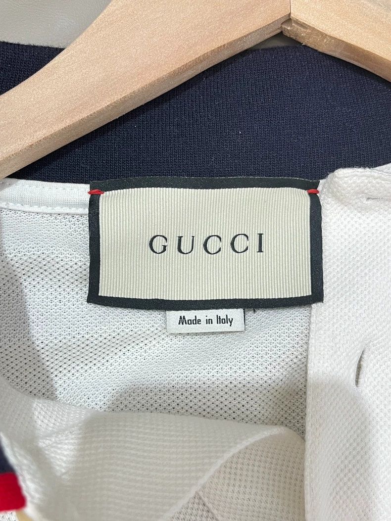 Gucci Gucci White polo light men's and women's shirt 2502-Nextarr Size US S / EU 44-46 / 1 - 8 Thumbnail