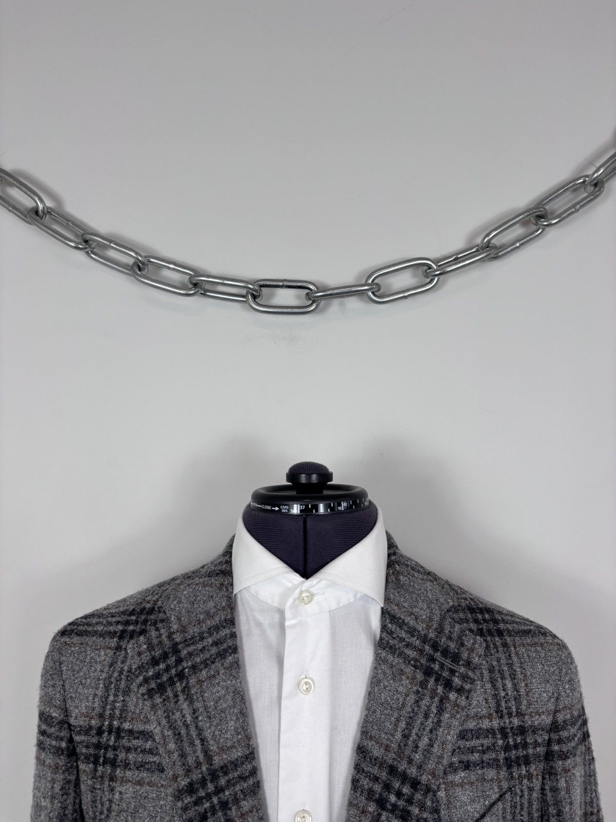 Luigi Bianchi Luigi Bianchi Sartoria Loro Piana Alpaca Wool Blazer Jacket Size 40R - 3 Thumbnail
