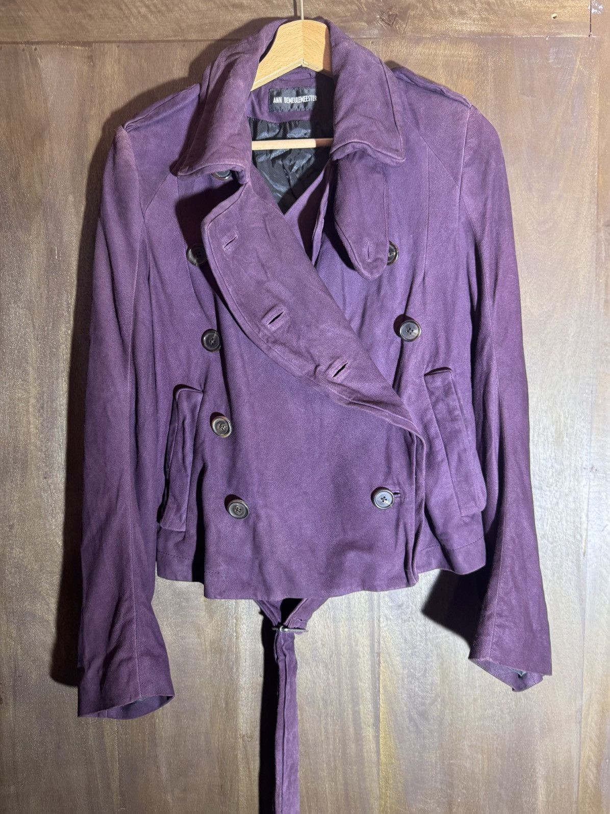 Ann Demeulemeester ann demeulemeester FW08 runway leather jacket 36 Size XS / US 0-2 / IT 36-38 - 6 Thumbnail