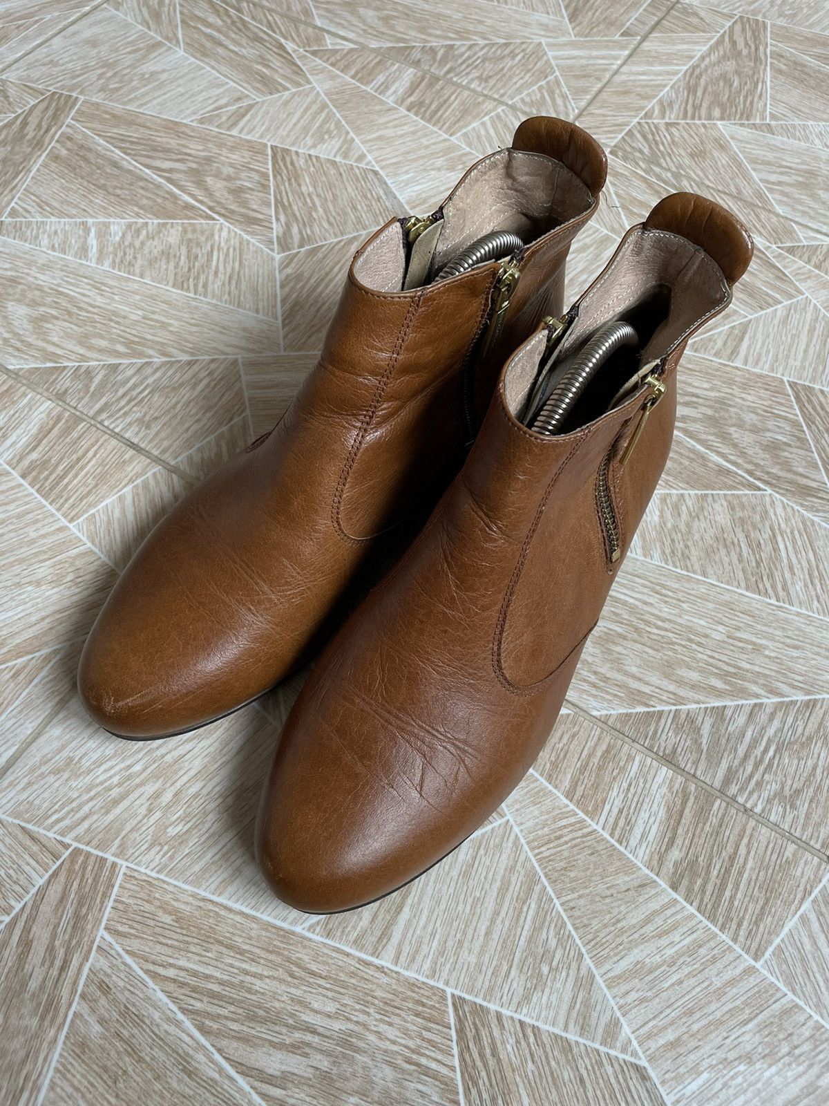 Leather × Russell & Bromley × Vintage Vintage Rare Russell and Bromley London Leather Brown Shoes Size US 8.5 / EU 41-42 - 2 Thumbnail