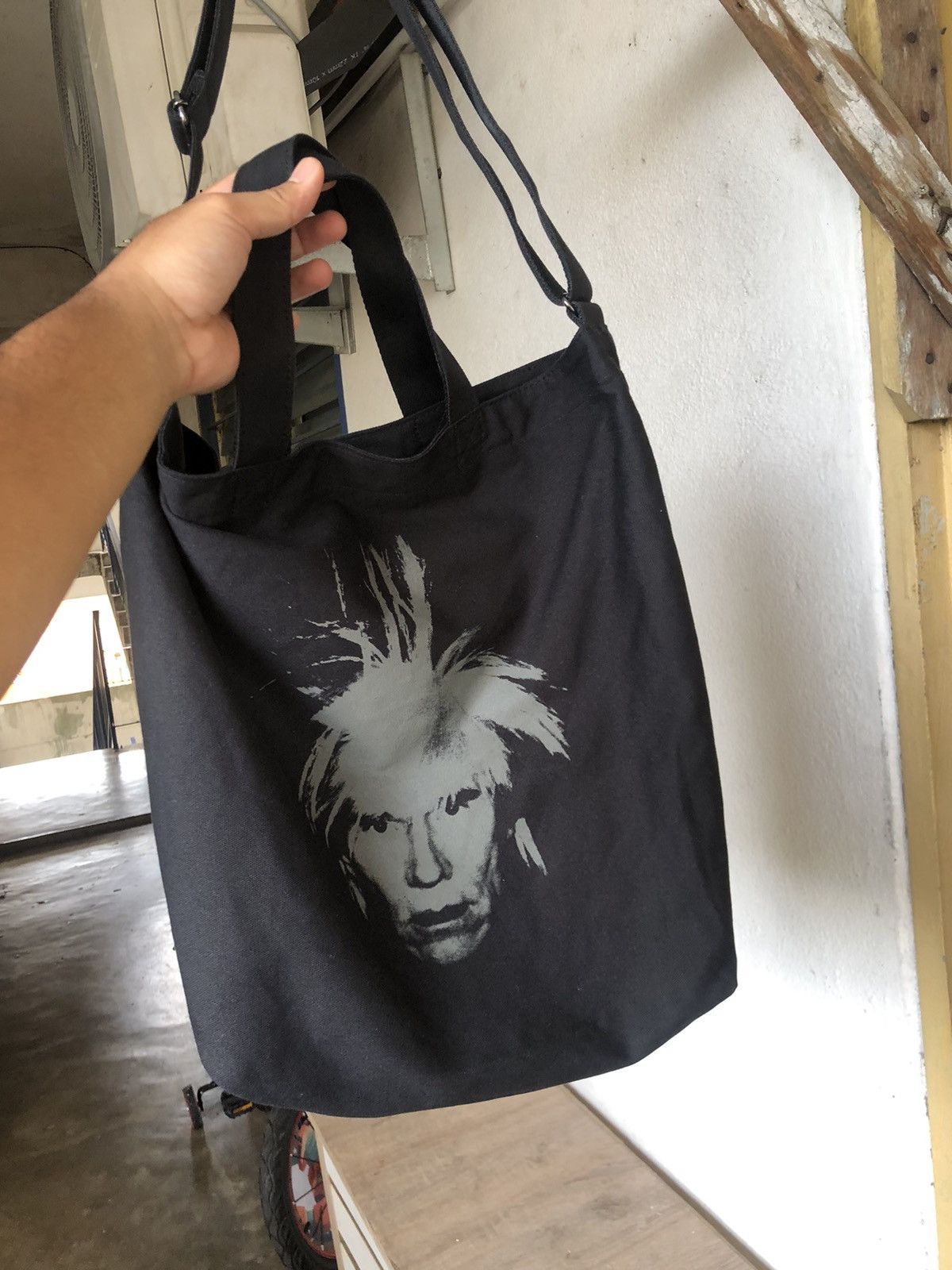 Kaws Rare❗️Kaws x Andy Warhol Cross body Bag/ Tote Bag Size ONE SIZE - 5 Thumbnail