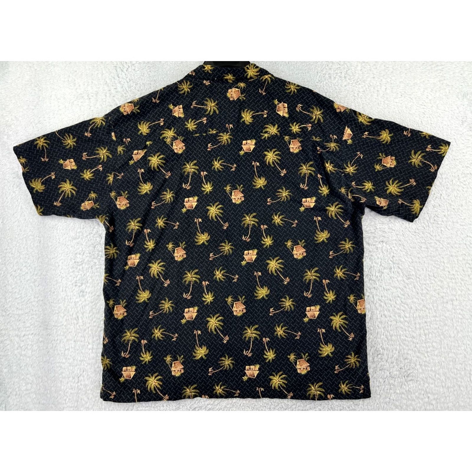 Quiksilver VINTAGE Quiksilver Shirt Mens 2XL Black Palm All Over Print Edition USA Size US XXL / EU 58 / 5 - 2 Thumbnail