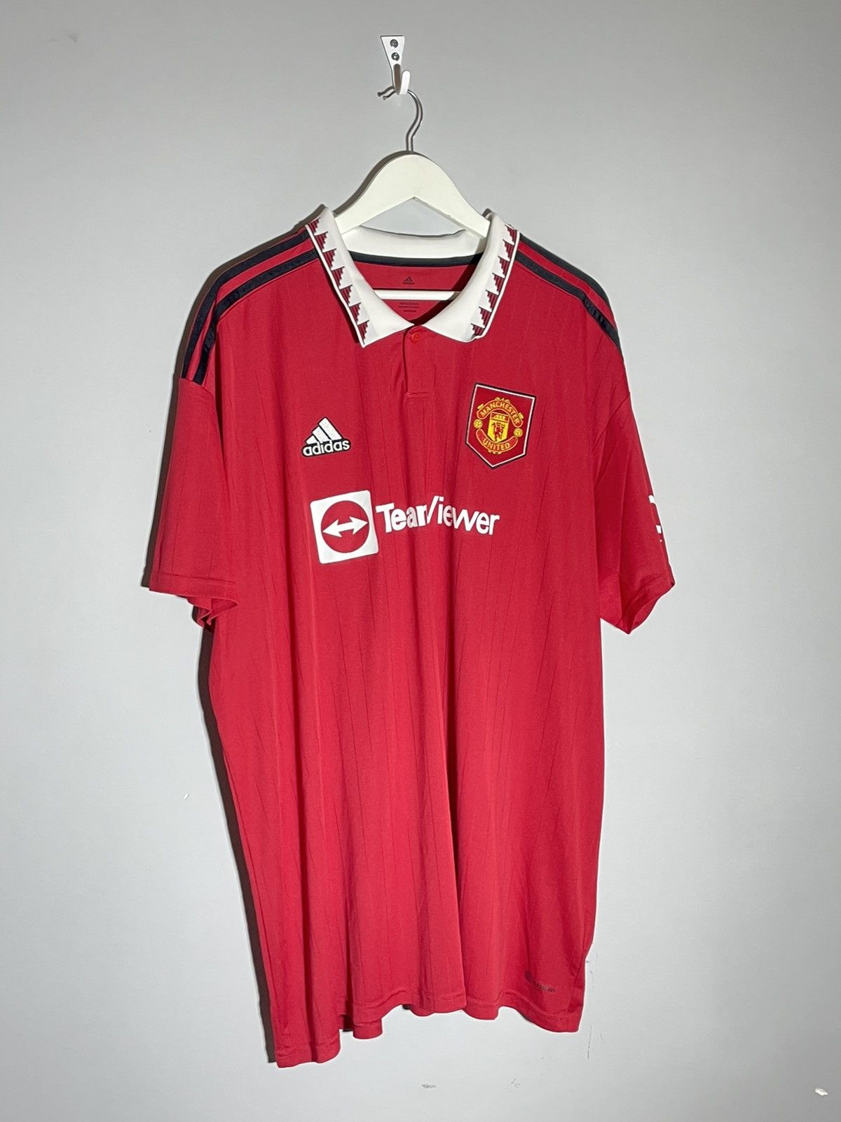 Adidas Manchester United Adidas 2022/23 Blokecore Football Shirt Size US XXL / EU 58 / 5 - 2 Thumbnail