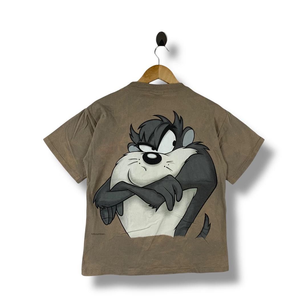 Changes × Vintage × Warner Bros Vintage TAZMANIAN DEVIL LOONEY TUNES Back hit changes tagtee Size US M / EU 48-50 / 2 - 1 Thumbnail
