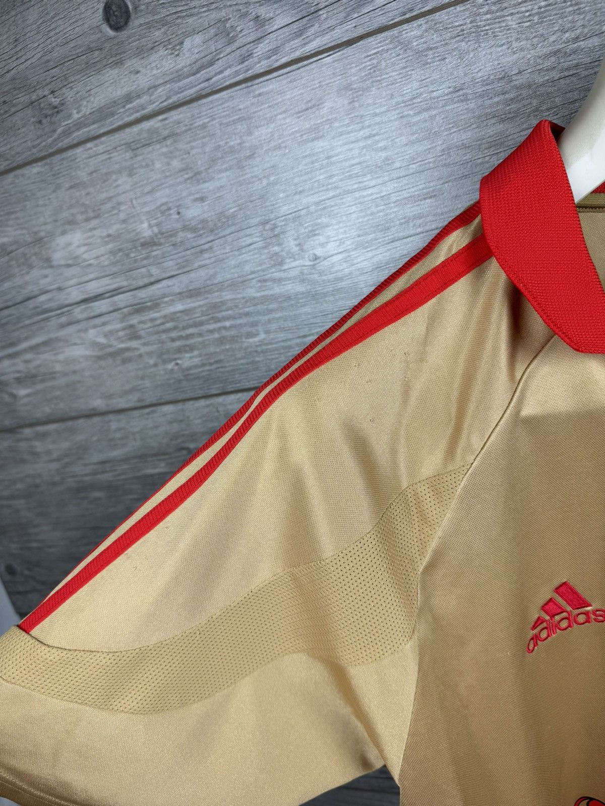 Adidas ADIDAS BENFICA 2003 2004 THIRD SHIRT FOOTBALL SOCCER JERSEY Size US S / EU 44-46 / 1 - 12 Thumbnail