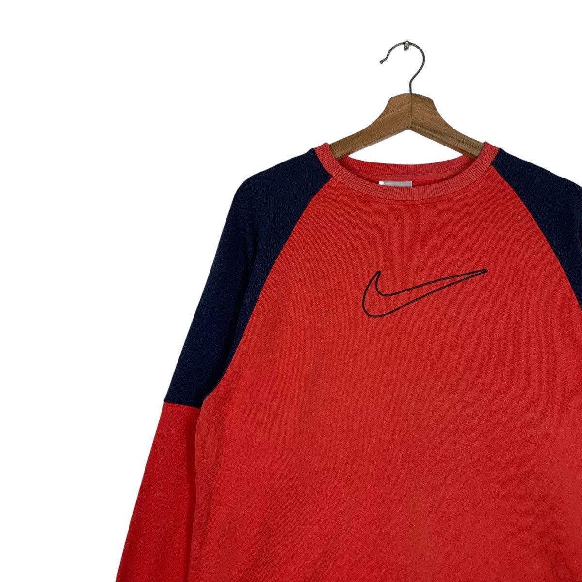 Nike NIKE Embroidery Center Swoosh Logo Sweatshirt #1185-C54 Size US L / EU 52-54 / 3 - 3 Thumbnail