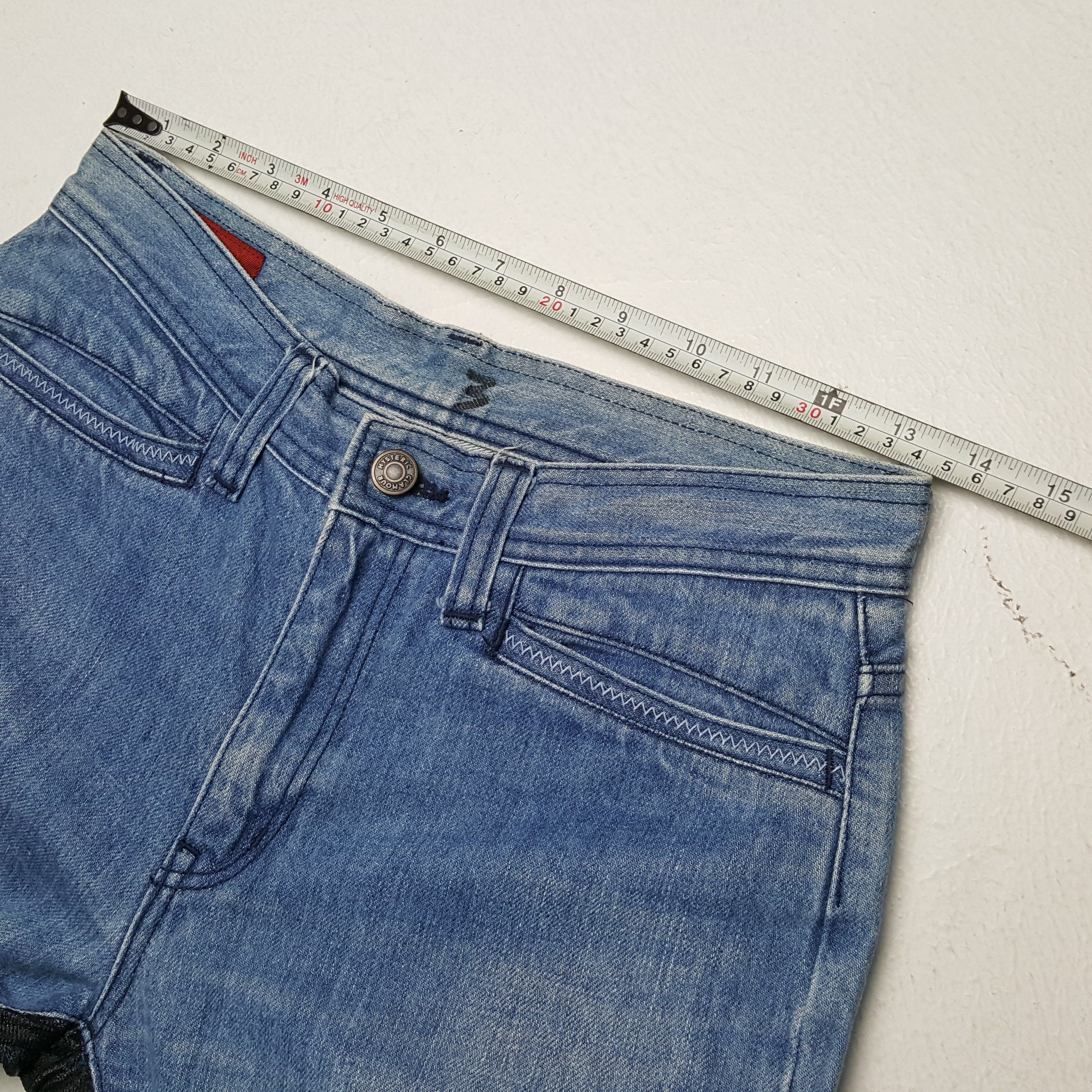 Hysteric Glamour × Japanese Brand × Vintage Vintage HYSTERIC GLAMOUR Japanese Fashion Brand Bootcut Jean Size 27" / US 4 / IT 40 - 7 Thumbnail