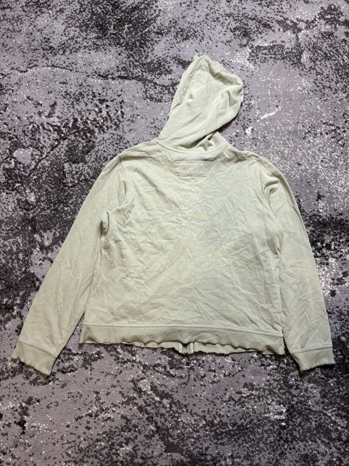 Japanese Brand × Vintage Vintage Y2k Next Avantgarde Stripe Zip Up Hoodie Size XXL / US 16-18 / IT 52-54 - 8 Thumbnail