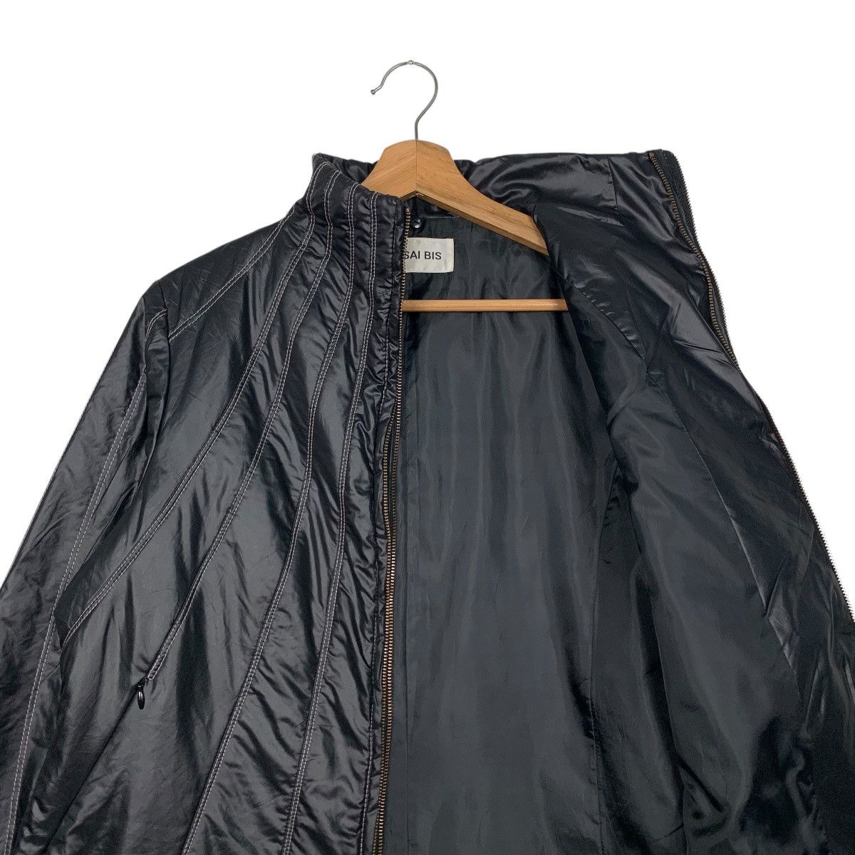 Kansai Yamamoto KANSAI BIS Stand Collar Avant Garde Puffer Jacket #2803-C126 Size M / US 6-8 / IT 42-44 - 9 Thumbnail
