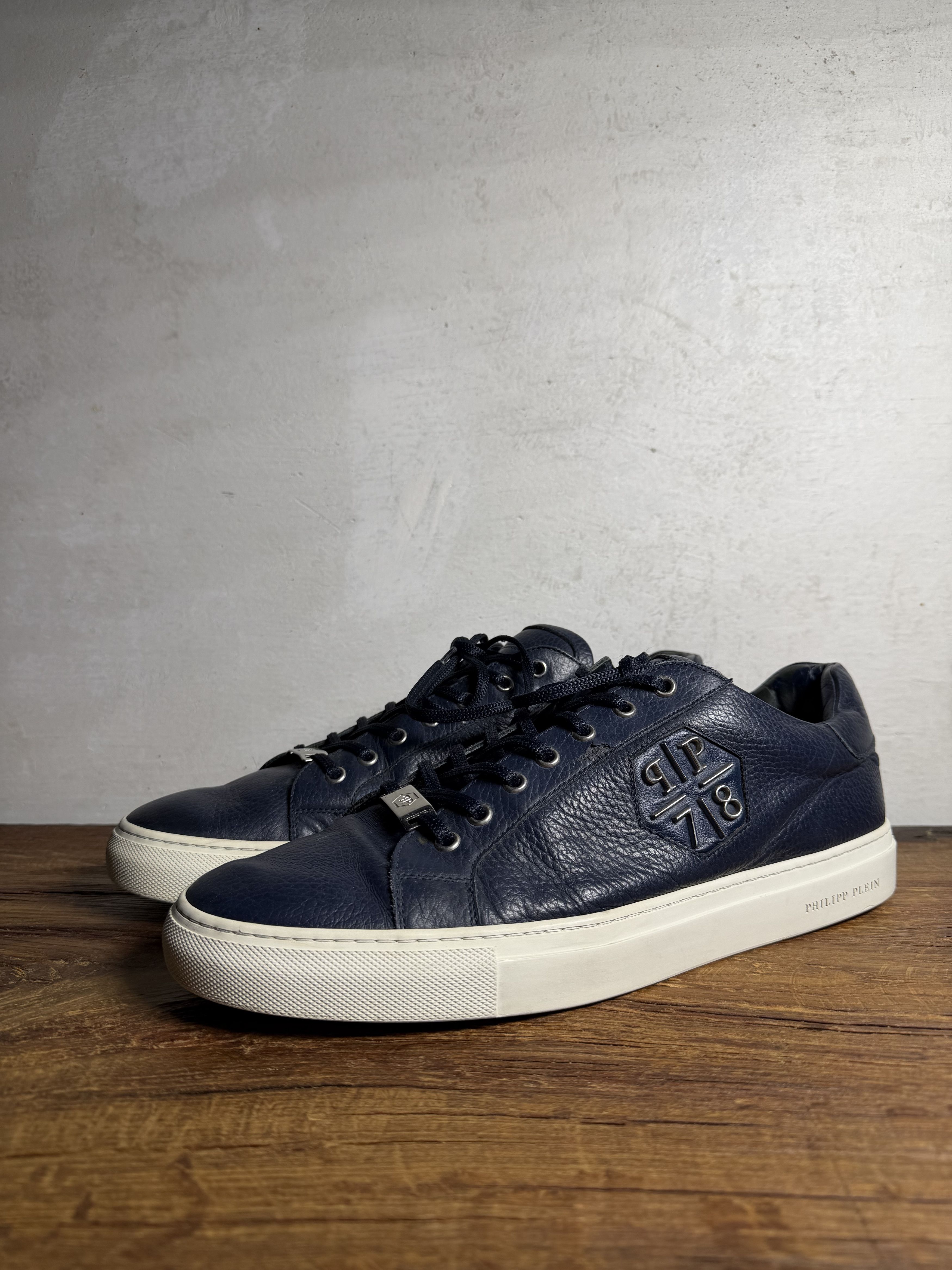 Philipp Plein Phillip Plein Lo-Top Sneakers PP1978 Size US 12 / EU 45 - 2 Thumbnail