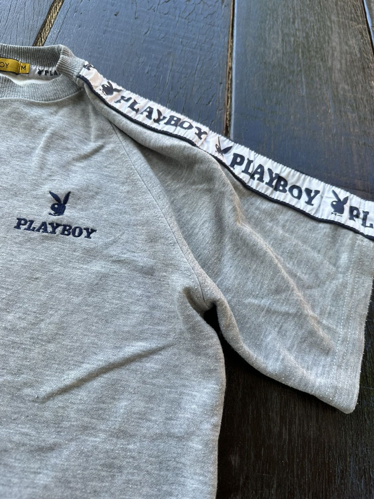 Playboy shirt bid logo