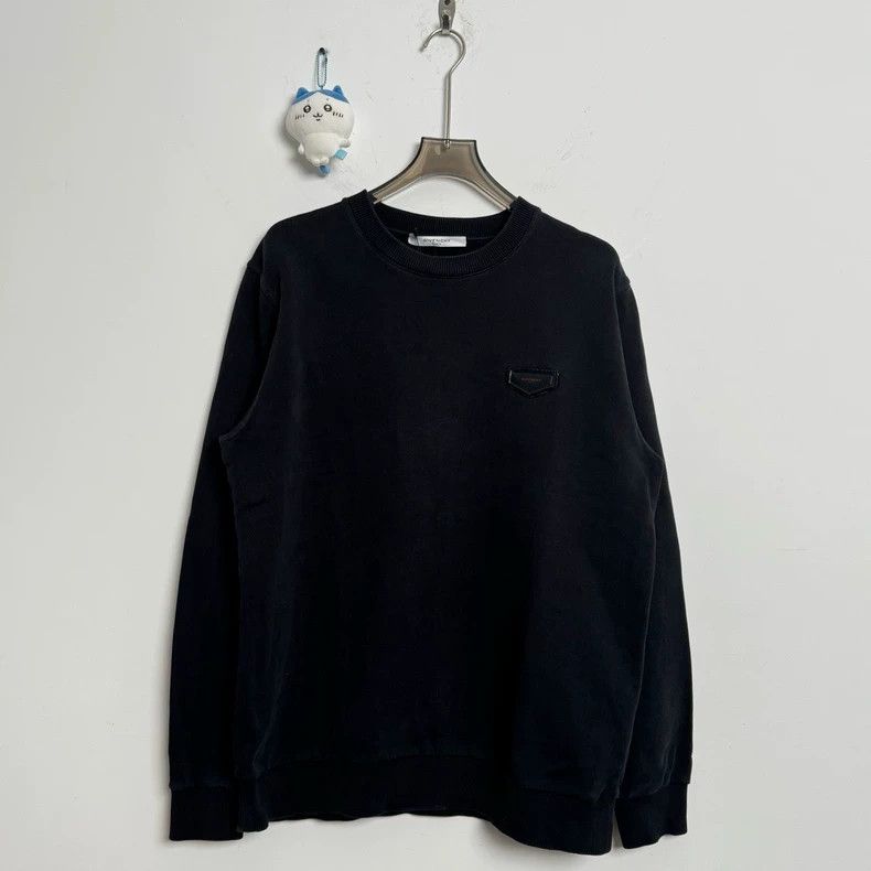 Givenchy givenchy logo sweatshirt in black color-dmc Size US M / EU 48-50 / 2 - 1 Thumbnail