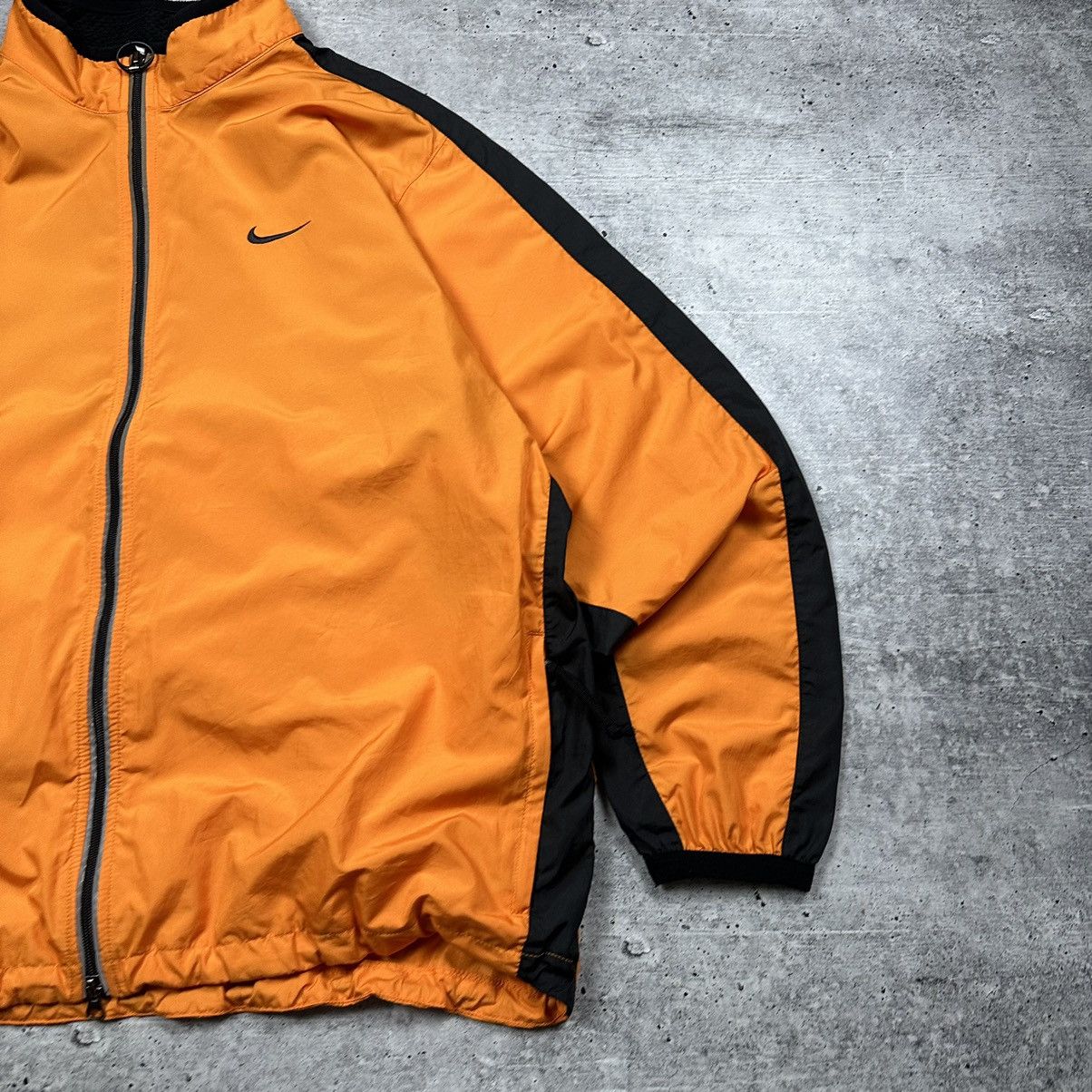 Nike Vintage 90s Nike Zipper Track Jacket Swoosh Logo Clima Fit Size US XL / EU 56 / 4 - 4 Thumbnail