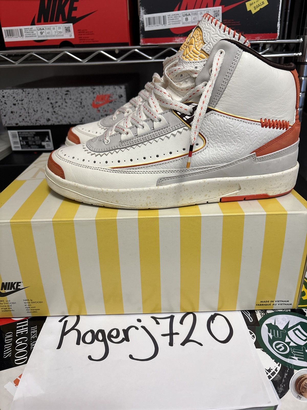 Jordan Brand Jordan 2 Maison Chateau Rogue Size US 8 / EU 41 - 1 Thumbnail