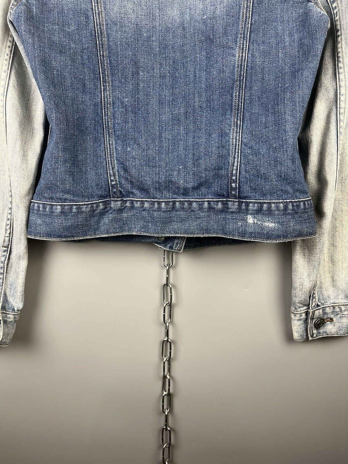 Allsaints Allsaints Womens Aya Denim Casual Jacket Size S / US 4 / IT 40 - 13 Thumbnail