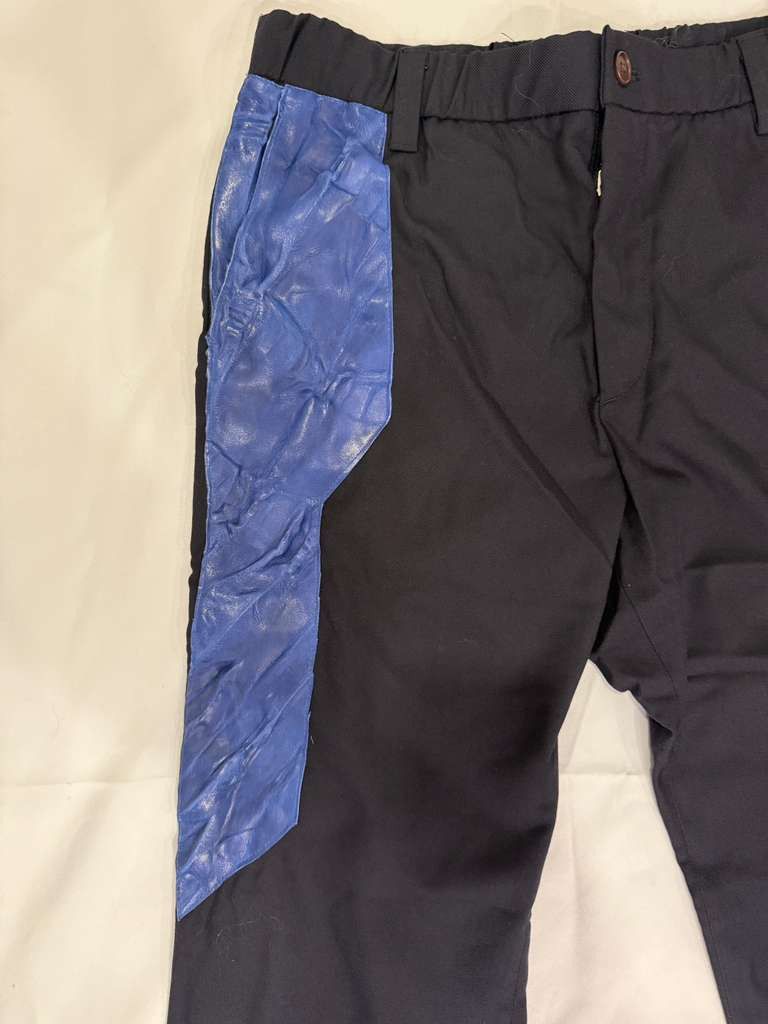 Other Leather Pants Electric Blue Cropped Pants Size US 32 / EU 48 - 5 Thumbnail