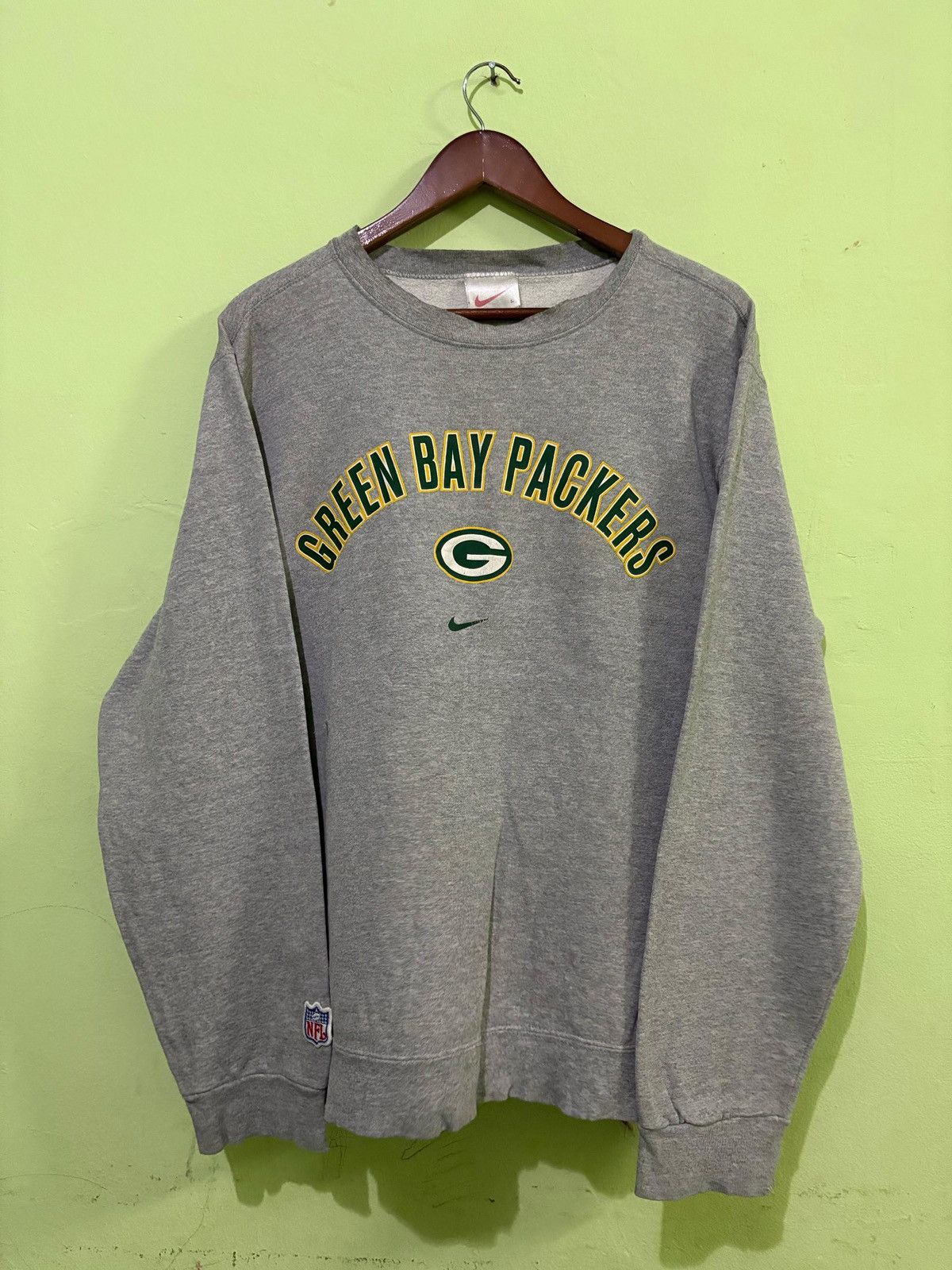 Vintage Nike Sweatshirt Green Bay Packers NFL