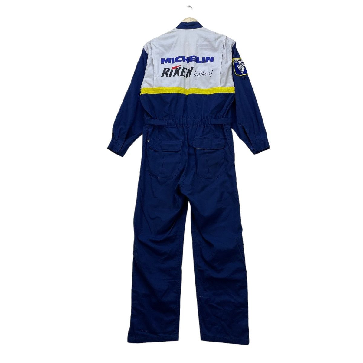 Gear for Sports 💥 Vintage Michelin Raiken Overall Worker Suit Jacket Size US 34 / EU 50 - 2 Thumbnail