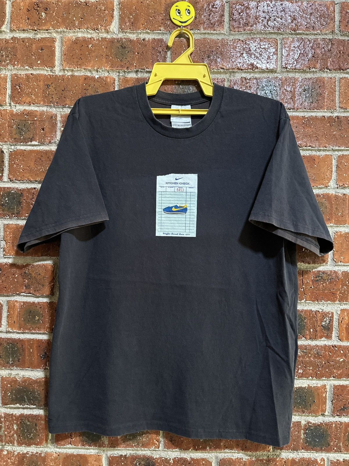 Vintage Nike Kitchen Check Faded Tee
