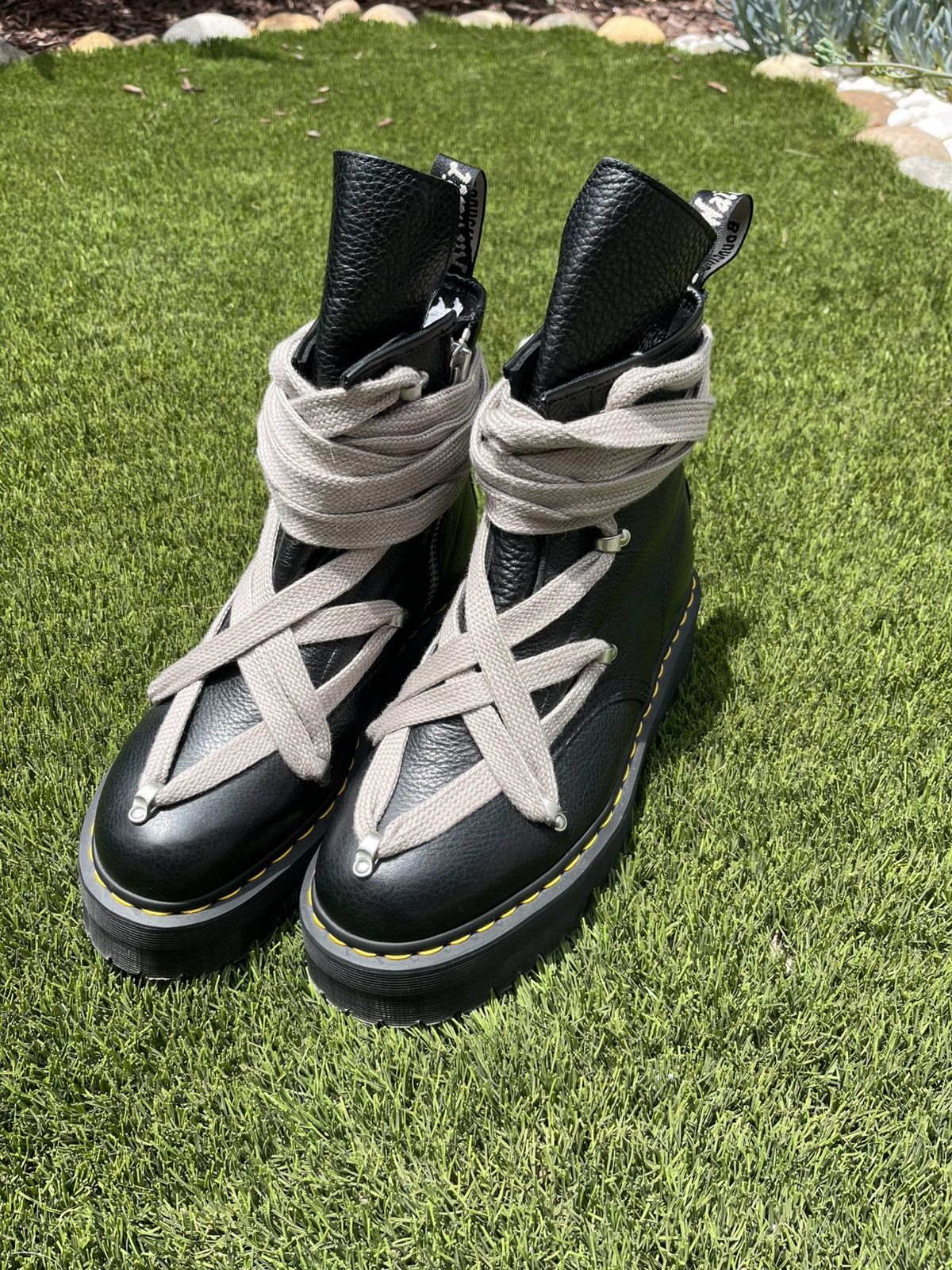 Dr. Martens × Rick Owens Rick Owens Dr. Martens 1460 Jumbo Hex