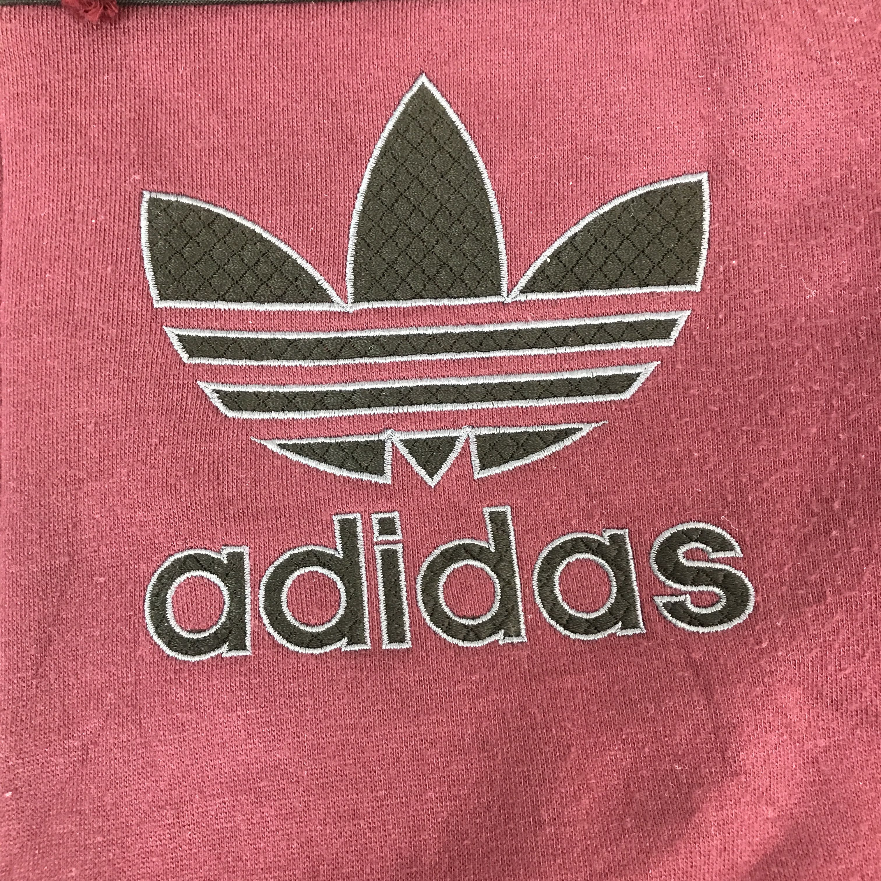 Adidas VINTAGE 90s ADIDAS HOODIE SWEATSHIRT K66B2 Size US M / EU 48-50 / 2 - 12 Thumbnail