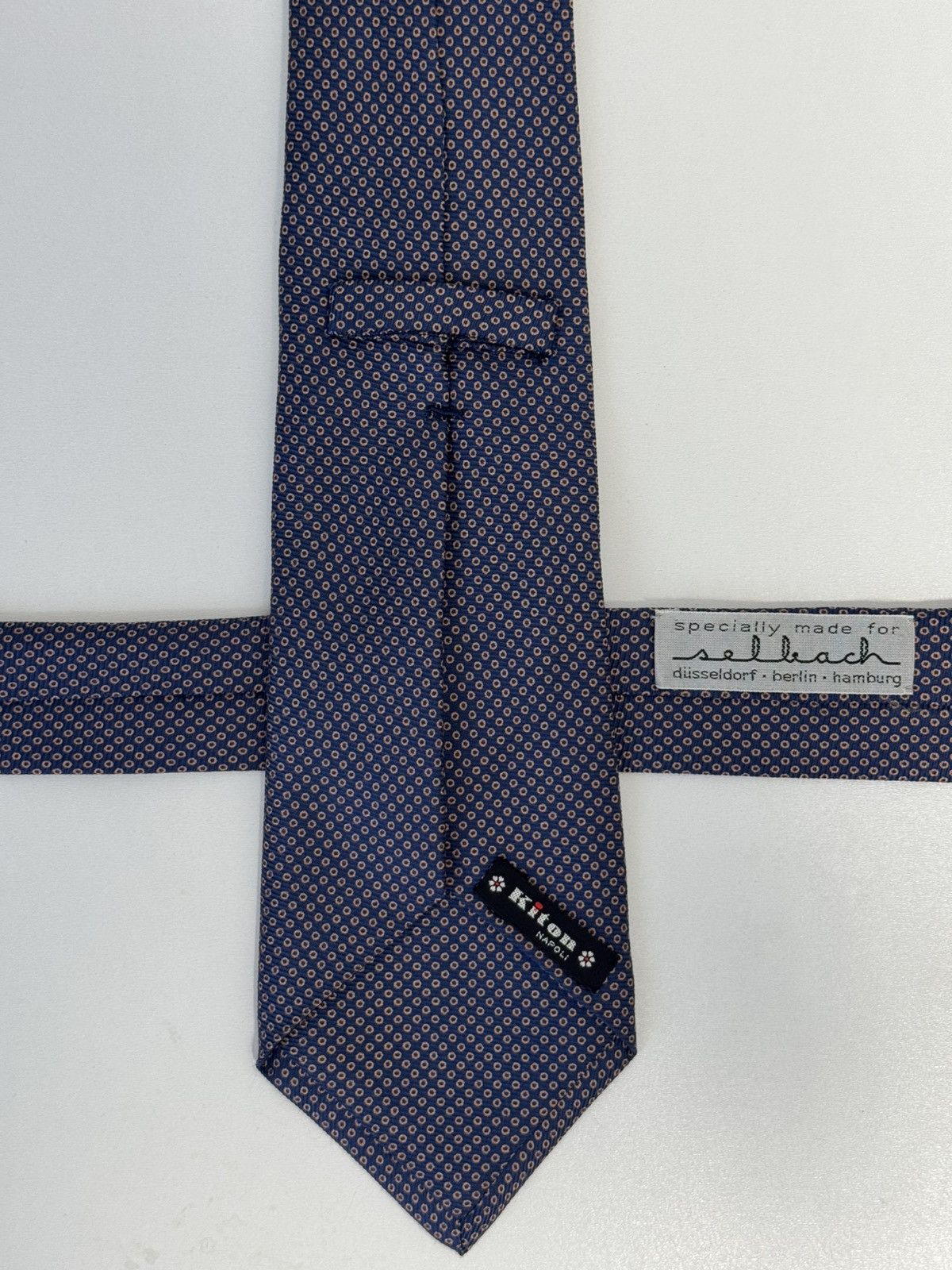 Kiton Kiton Napoli Tie Silk 100% Made In Italy Authentic Excellent Size ONE SIZE - 1 Thumbnail