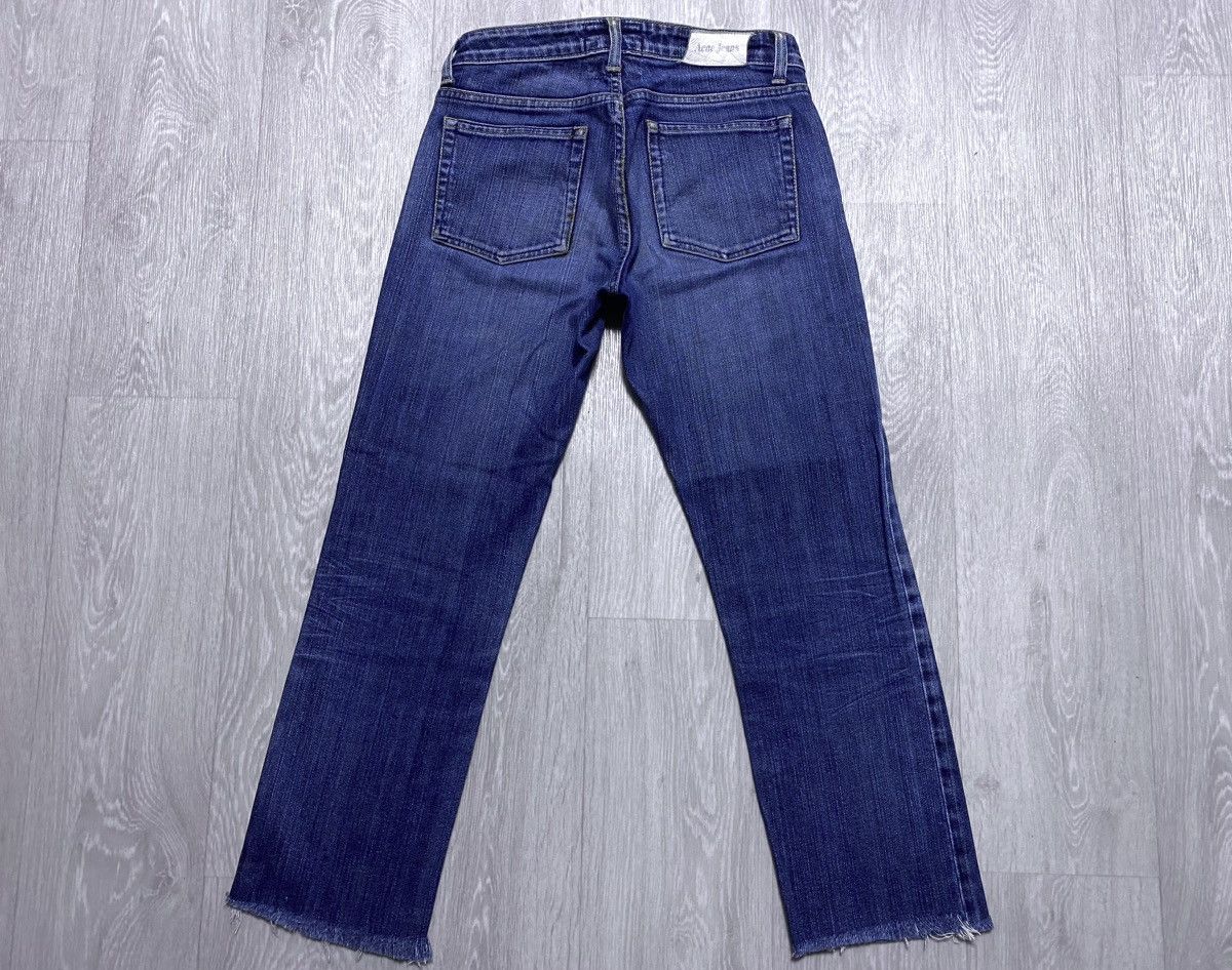 Acne Studios Vtg Acne Action Jeans Hep Pure Stonewash Fringed Denim AAJ Size 27" / US 4 / IT 40 - 7 Thumbnail
