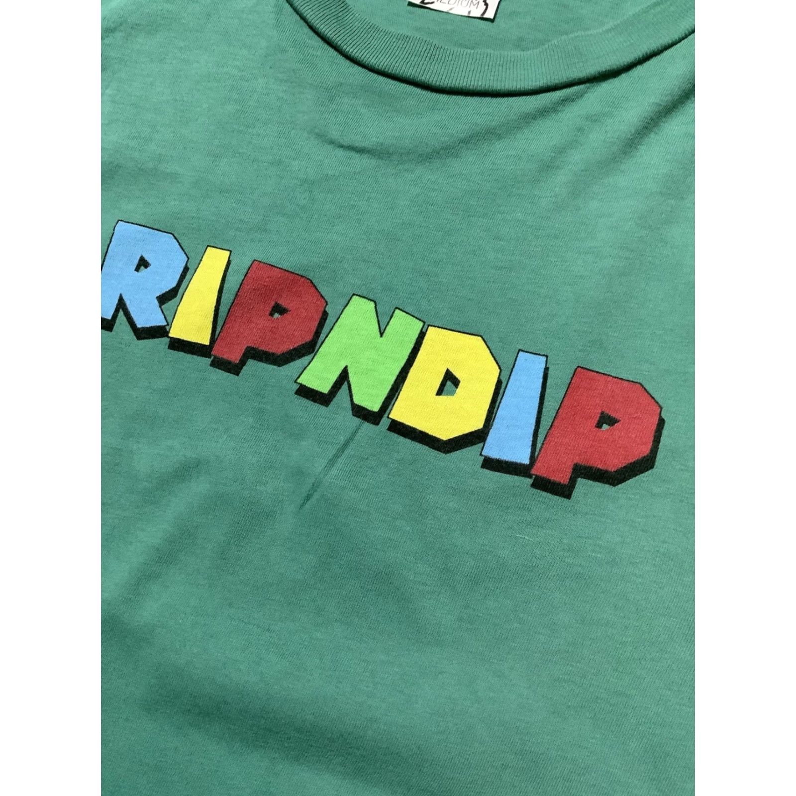 RIPNDIP RIPNDIP Lord Nermal Cat Super Mario Tie Dye Long Sleeve T-Shirt M Multicolor Mens Shirt Size US M / EU 48-50 / 2 - 7 Thumbnail