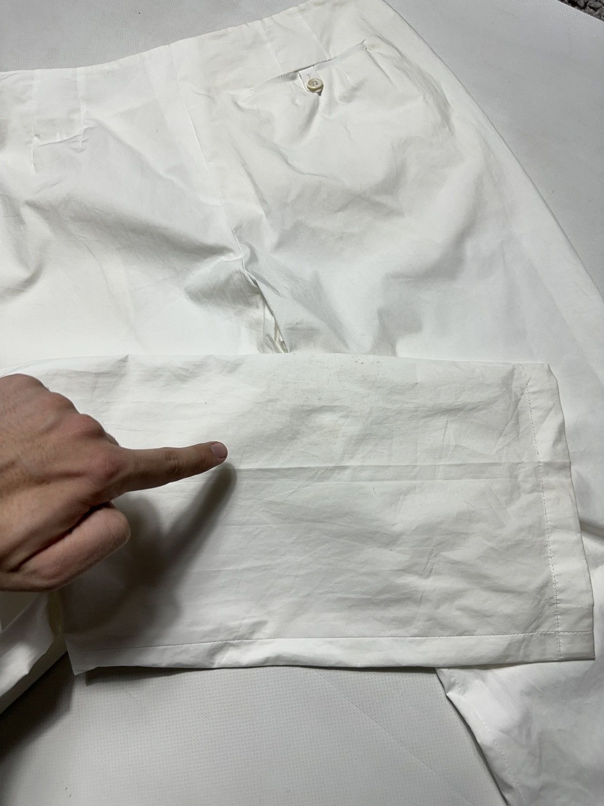 Jil Sander Jil Sander Snow White Cotton Chino Trousers Size 25" / US 0 / IT 36 - 11 Thumbnail