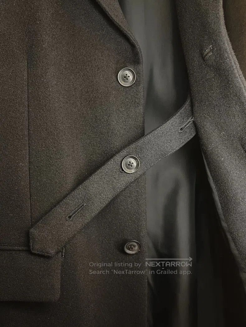 Yohji Yamamoto Dr JKT Cashmere Coat.