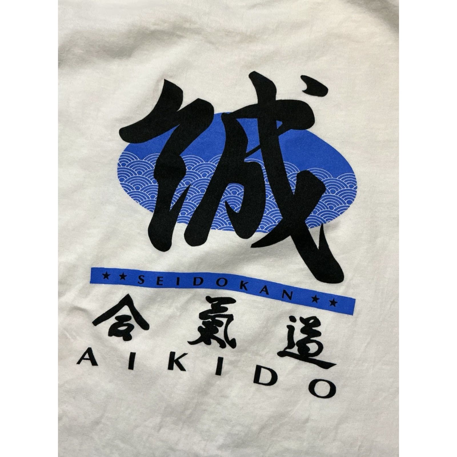 Hanes VINTAGE Seidokan Aikido Japanese Martial Arts MMA White Graphic T-Shirt Mens Medium Size M Size US M / EU 48-50 / 2 - 2 Thumbnail