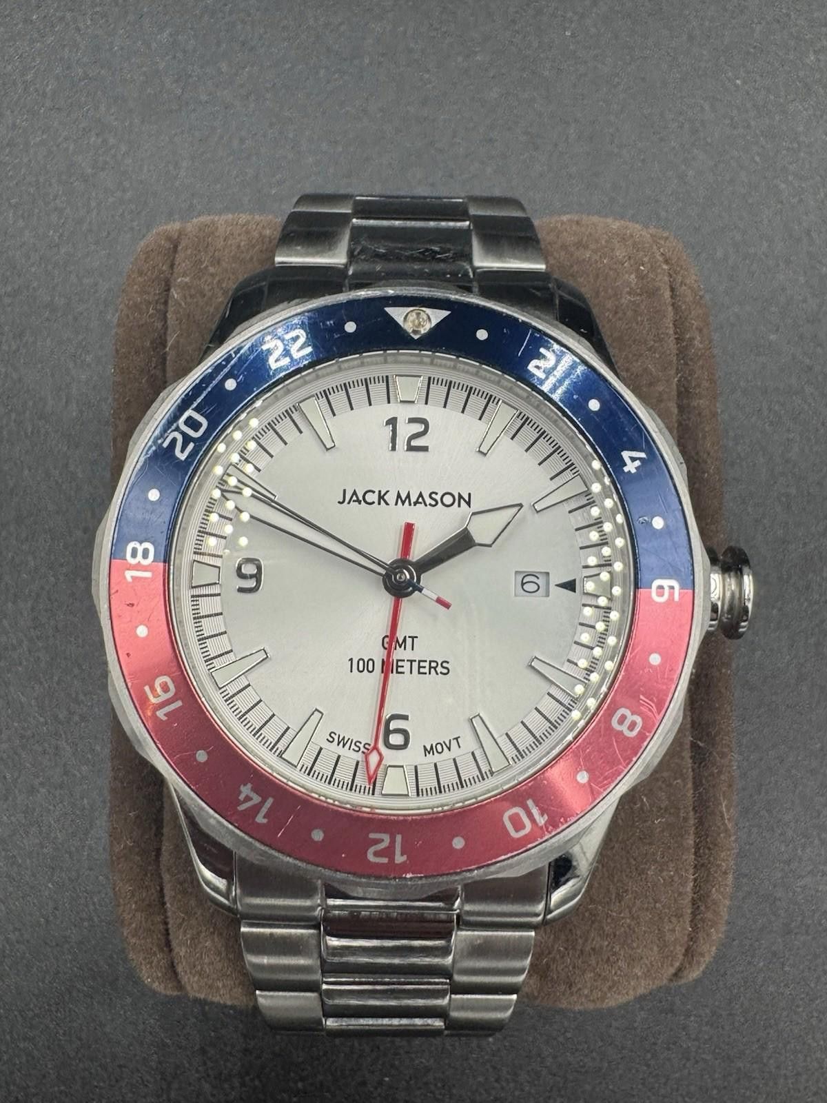 Other Sleek Jack Mason Halyard GMT Pepsi Blue Red Bezel | Link Ste Size ONE SIZE - 5 Thumbnail
