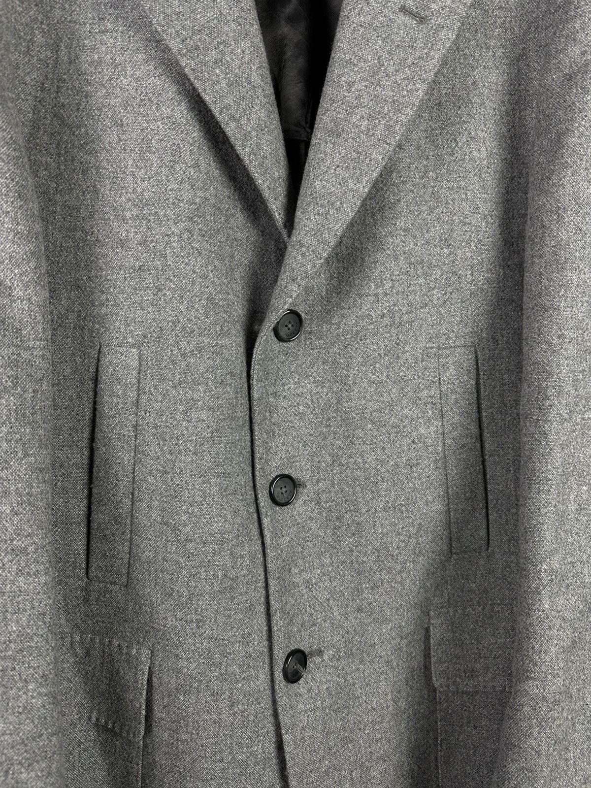 Hackett Men’s Hackett London Gray Wool Coat Size 54 Size US L / EU 52-54 / 3 - 4 Thumbnail