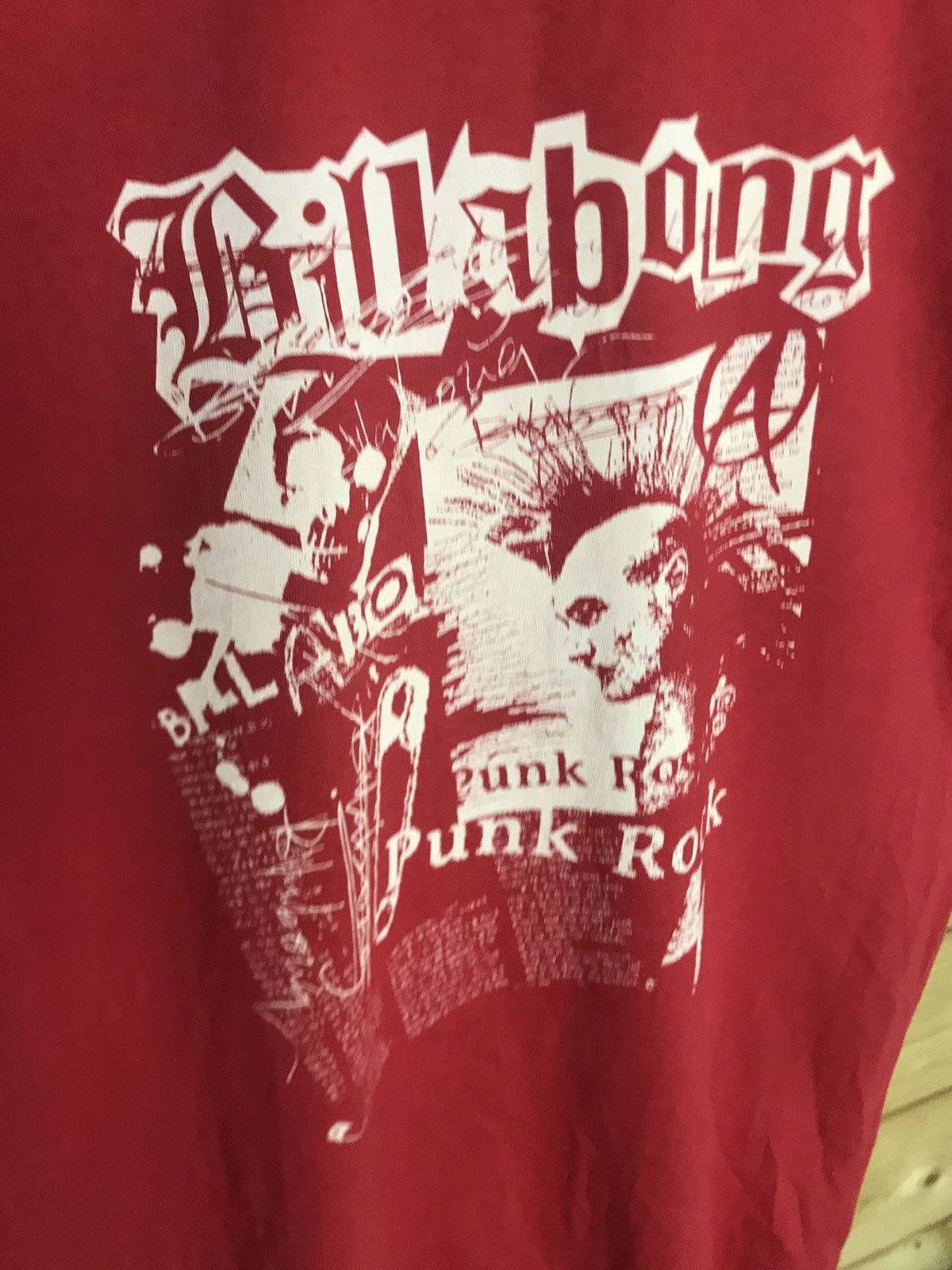 Billabong Vintage Billabong punk rock shirt Size US L / EU 52-54 / 3 - 4 Thumbnail