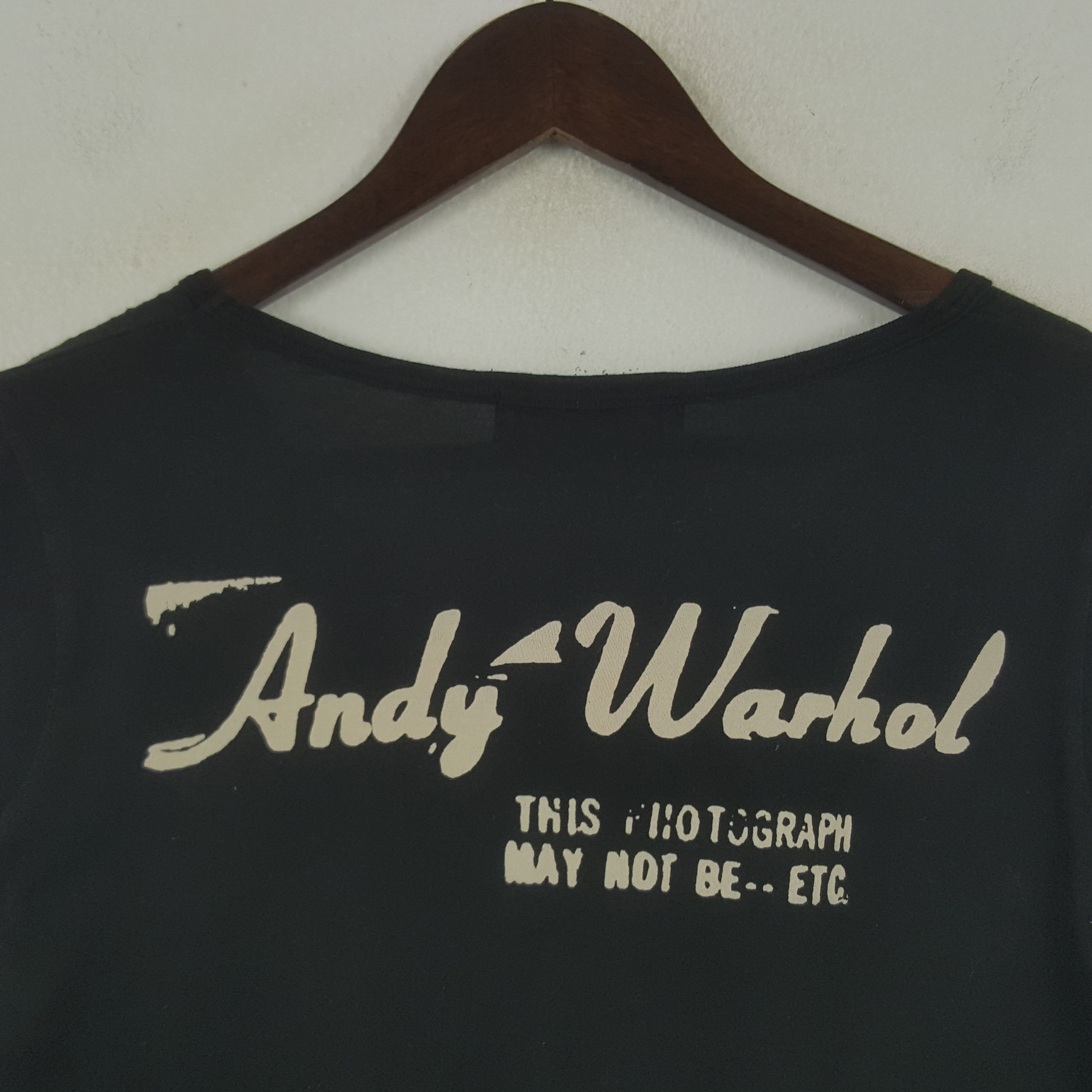 Andy Warhol × Hysteric Glamour × Vintage Vintage Hysteric Glamour X Andy Warhol Tshirt Size XS / US 0-2 / IT 36-38 - 4 Thumbnail