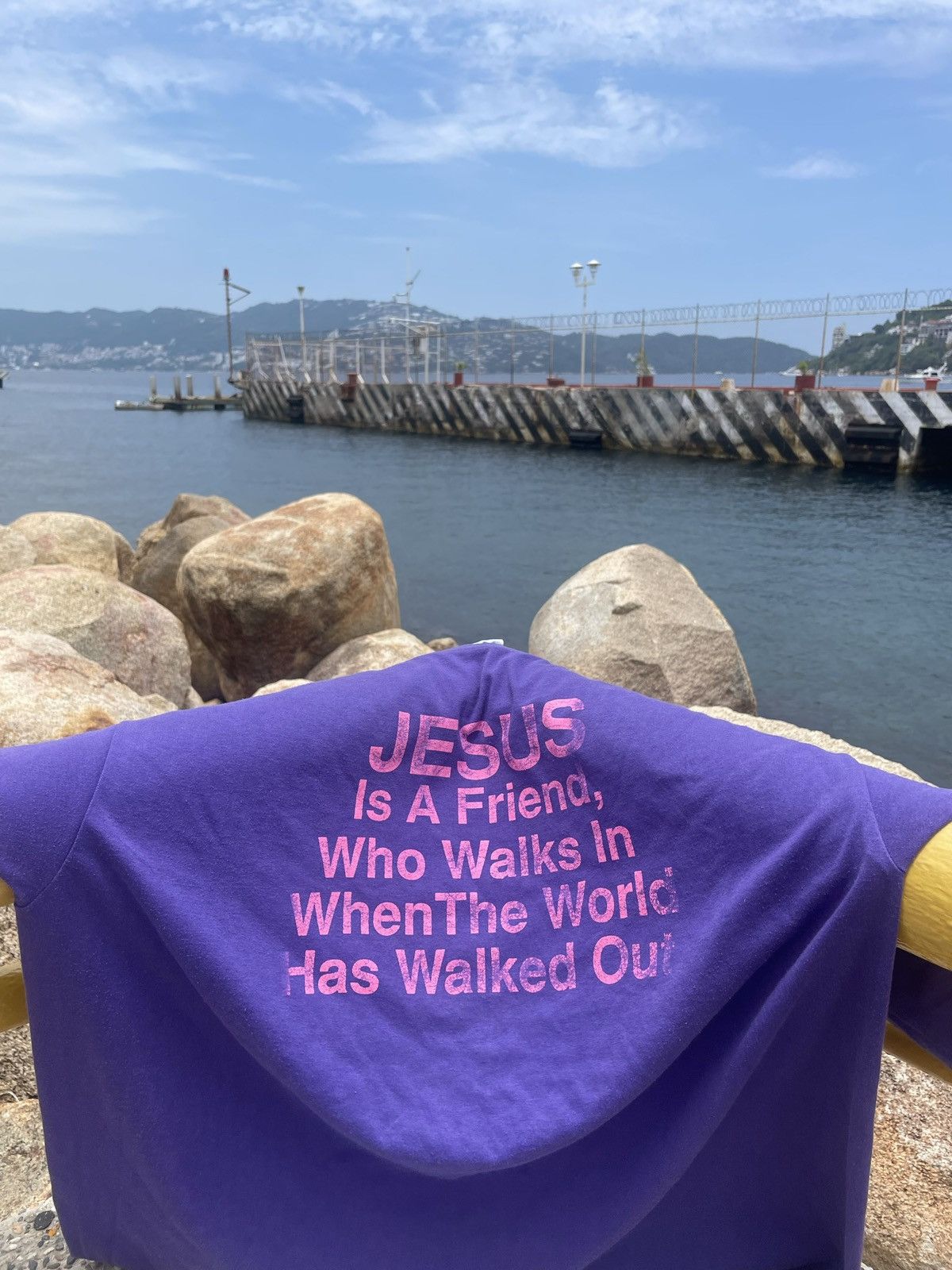 Vintage Vintage Jesus tee Size US XL / EU 56 / 4 - 2 Thumbnail