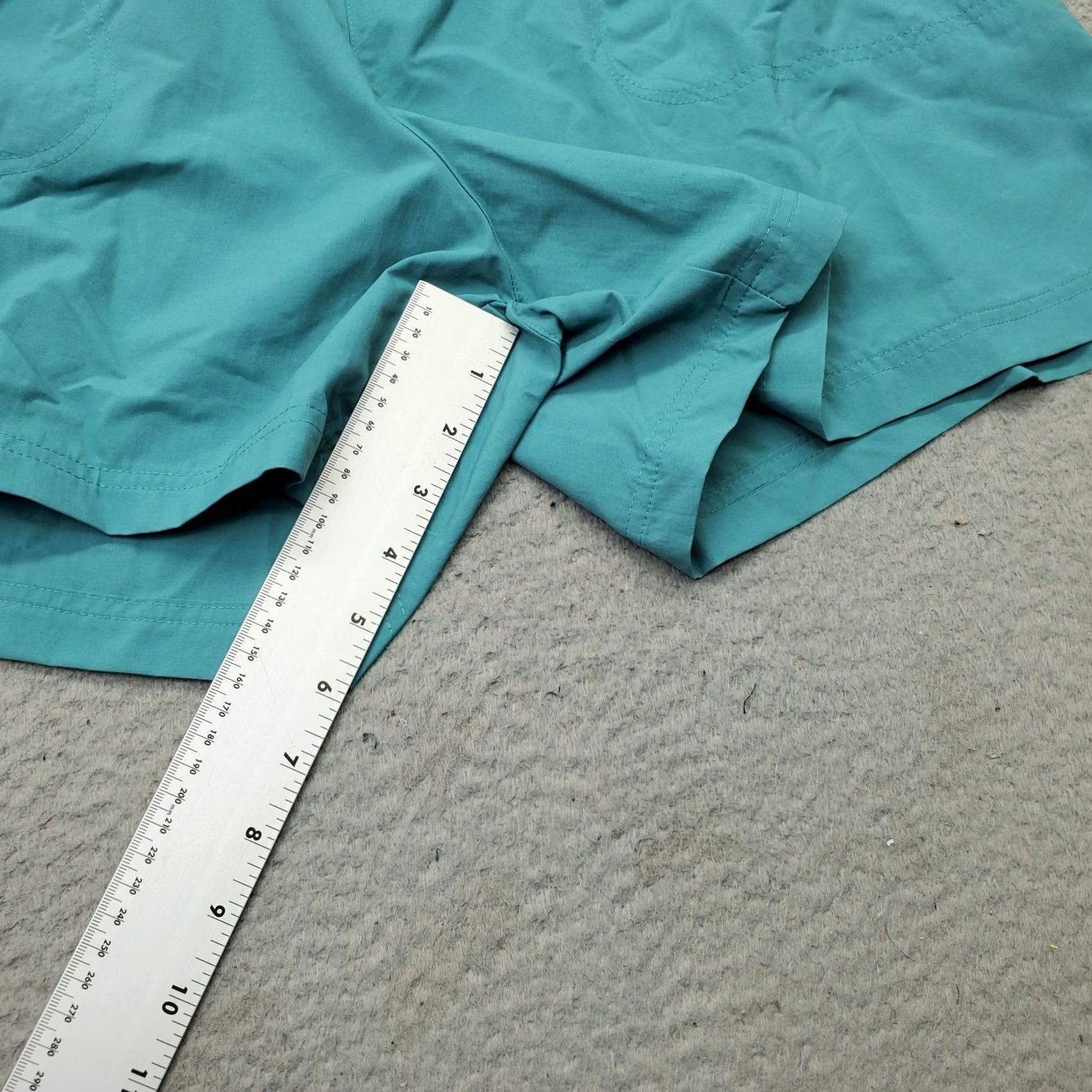 Vintage Columbia Womens XL Blue Sandy River Shorts Court Omni Shield Swim Bottom Sea Omn i Shield Women Size 40" / US 18 - 4 Thumbnail