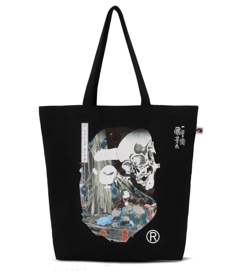 Bape Bape Ukiyo-e Tote Bag Size ONE SIZE - 1 Thumbnail