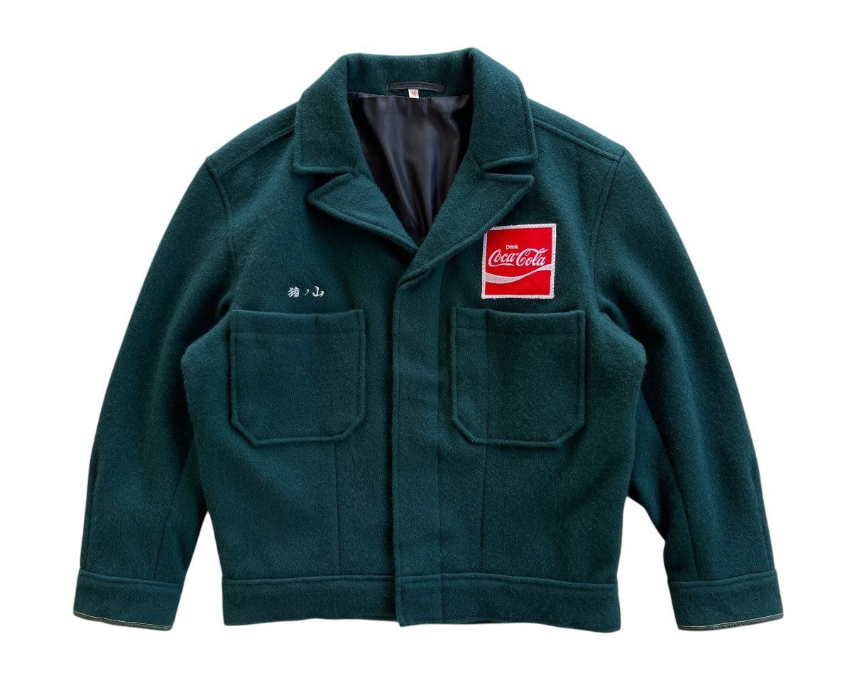 Coca Cola 1970s Japanese Coca Cola Wool Workers Jacket Size US M / EU 48-50 / 2 - 3 Thumbnail